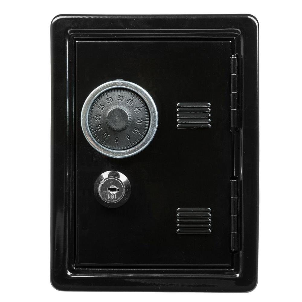 Idena Spardose Spartresor mit Zahlenschloss & Schlüsselschloss, Schwarz aus günstig online kaufen