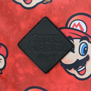 Super Mario Freizeitrucksack SUPER MARIO Rucksack rot Nintendo