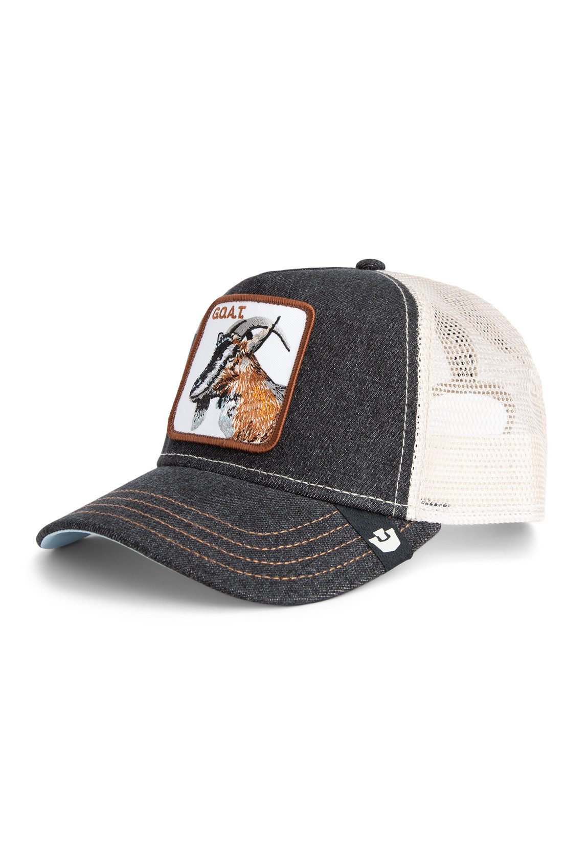 GOORIN Bros. Trucker Cap Goorin Bros. Trucker Cap The Goat Dark Denim Dunke günstig online kaufen