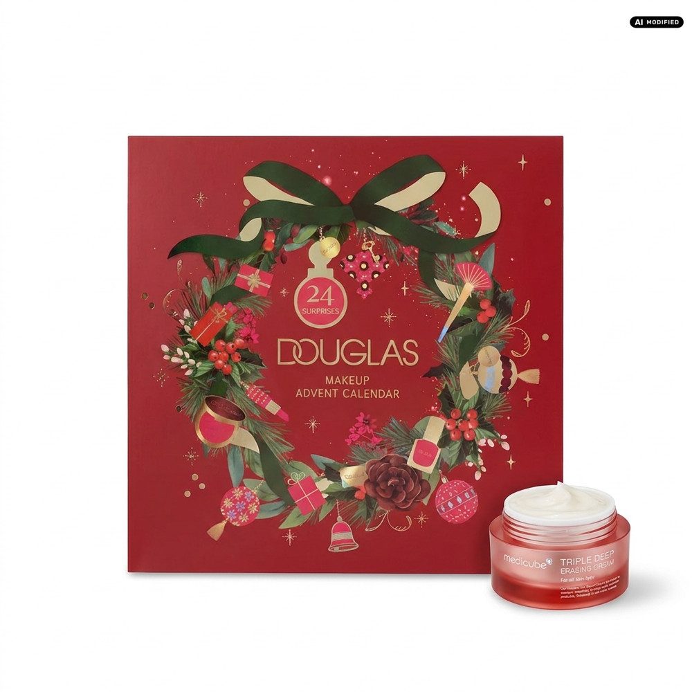 Douglas Adventskalender Douglas Collection Make-Up Advent Calender 2026 mit Medicube Cream, Adventskalender 2026 mit ergänzendem Medicube Pflegeprodukt