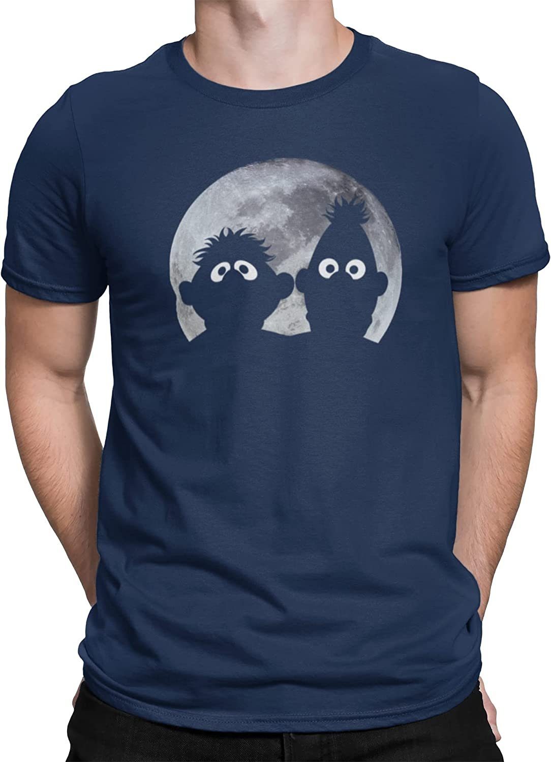 Sesamstrasse T-Shirt Ernie and Bert navy