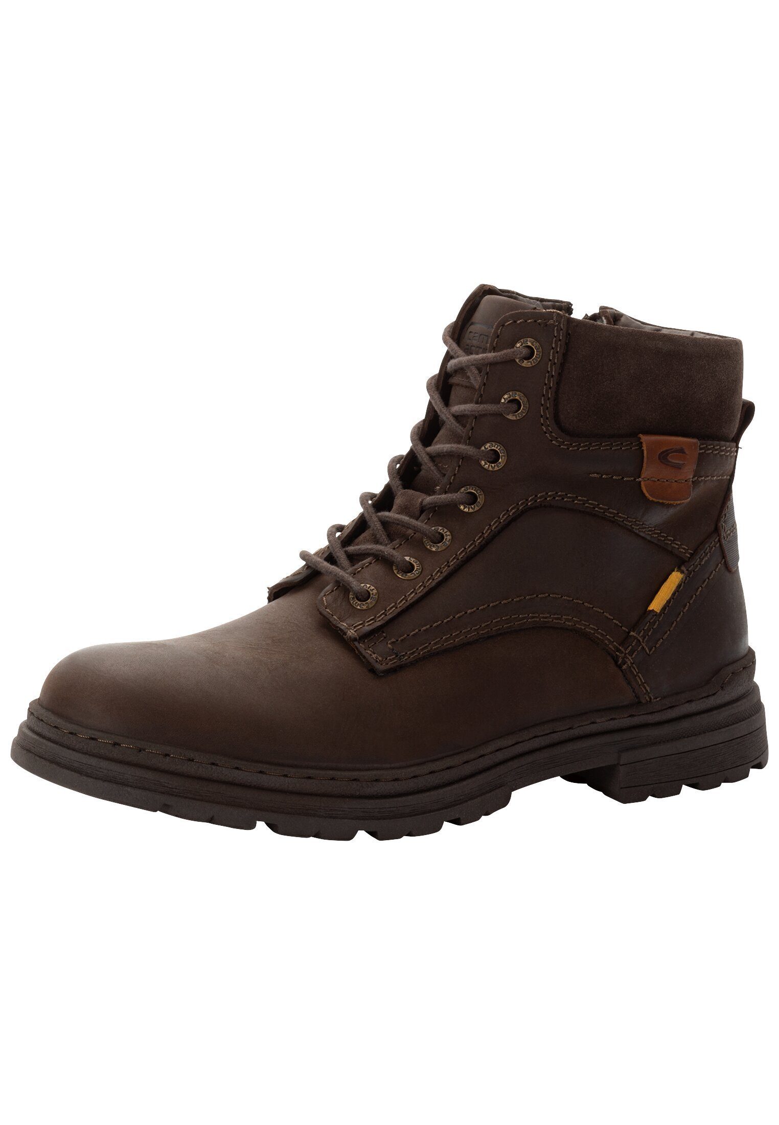 camel active aus Rindsleder Schnürschuh