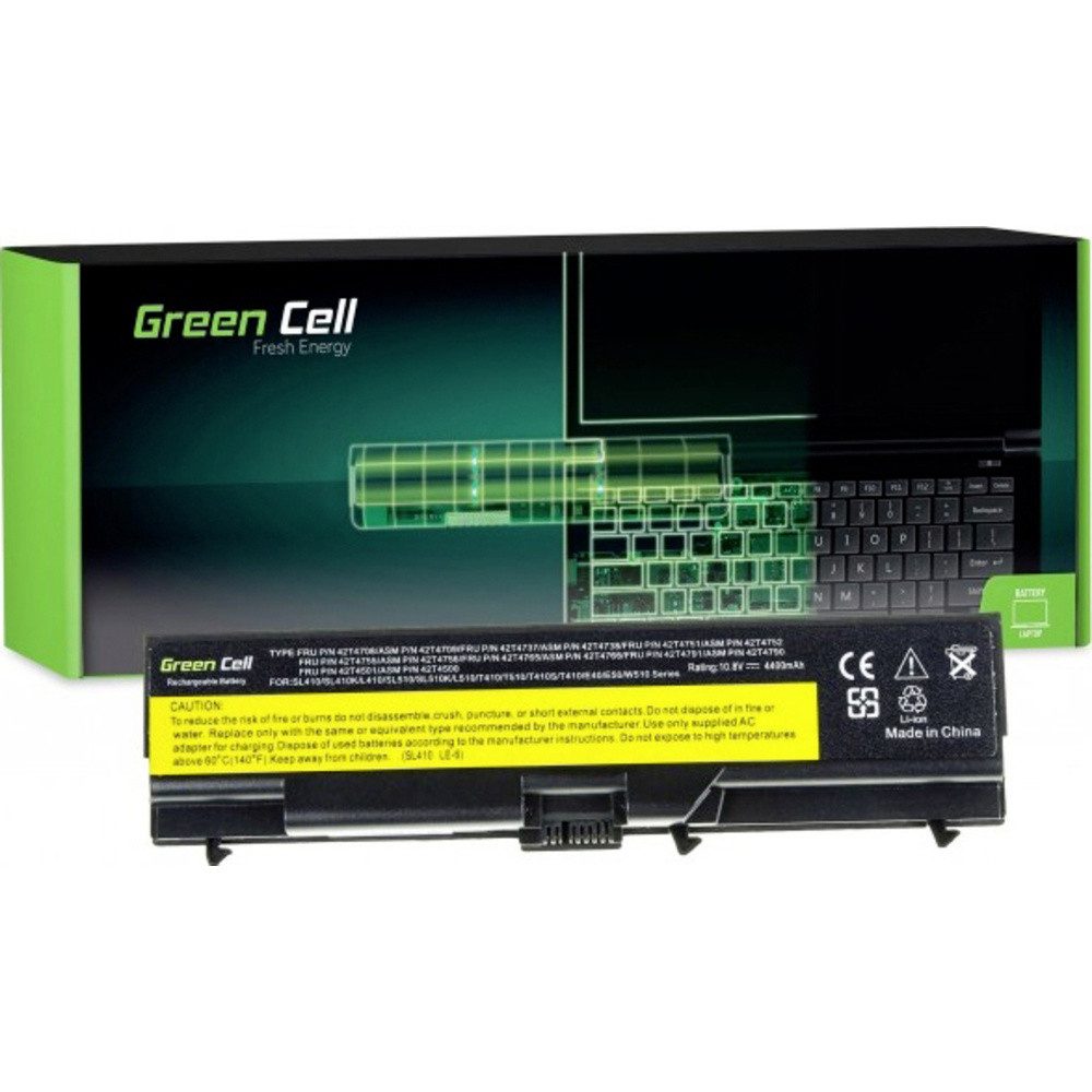 Green Cell Green Cell Notebook-Akku 10.8 V 4400 mAh Lenovo Laptop-Akku 4400 mAh