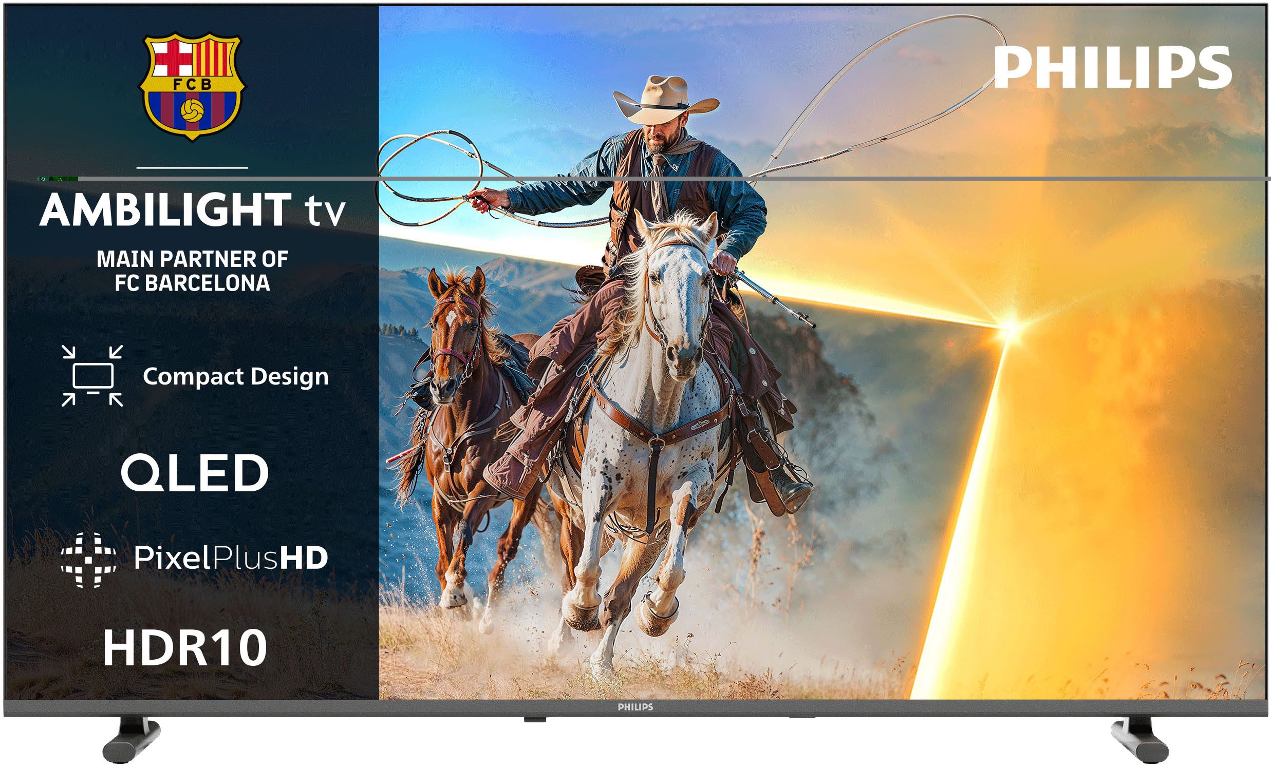 Philips 40PQS6901/12 QLED-Fernseher (40 Zoll, Full HD)