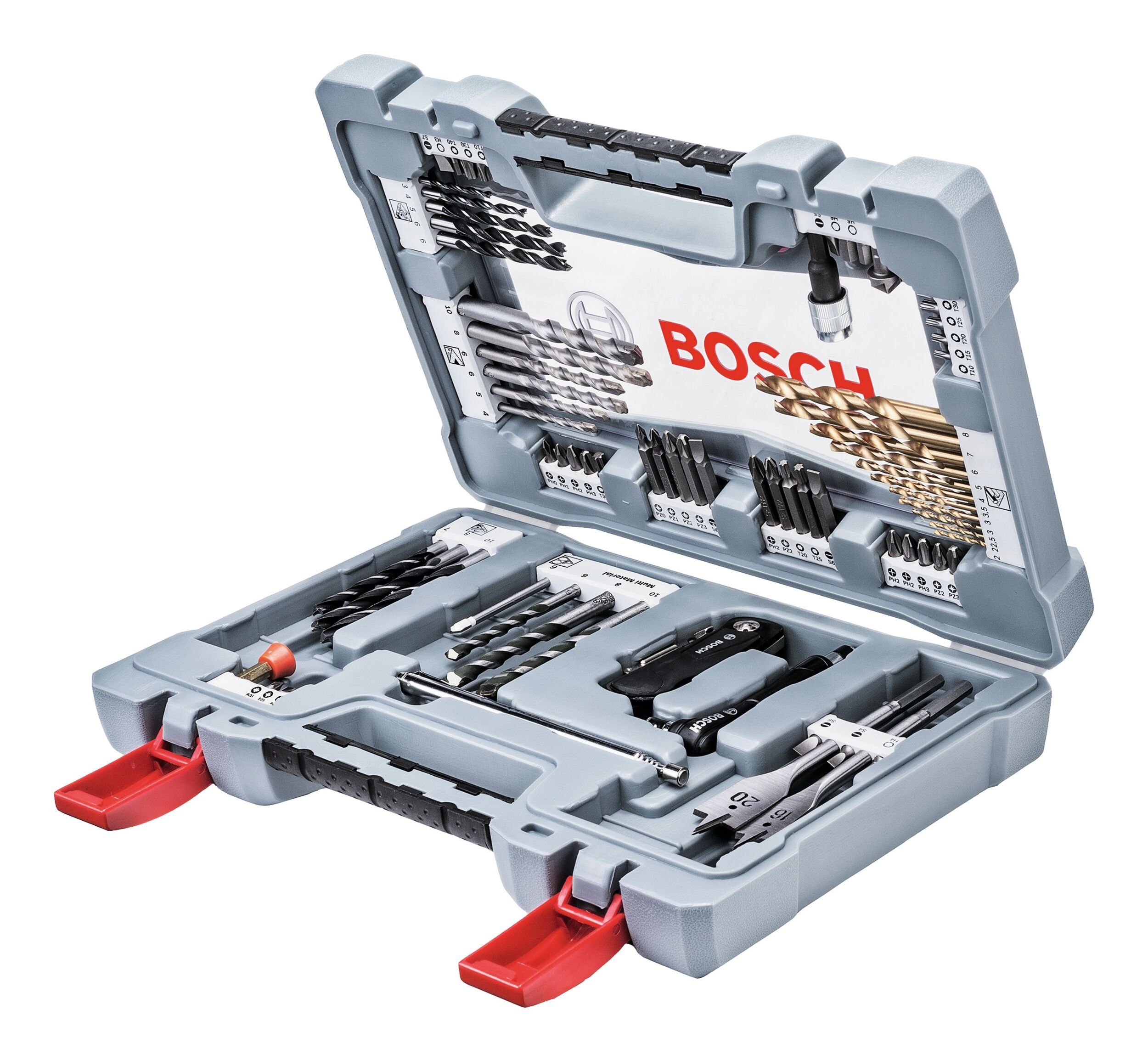 X-Line Schrauber-Set Bohrer- 76-tlg., Werkzeugset Professional und und Bosch Schrauber, Bohrer- Premium 76-teiliges Premium X-Line,