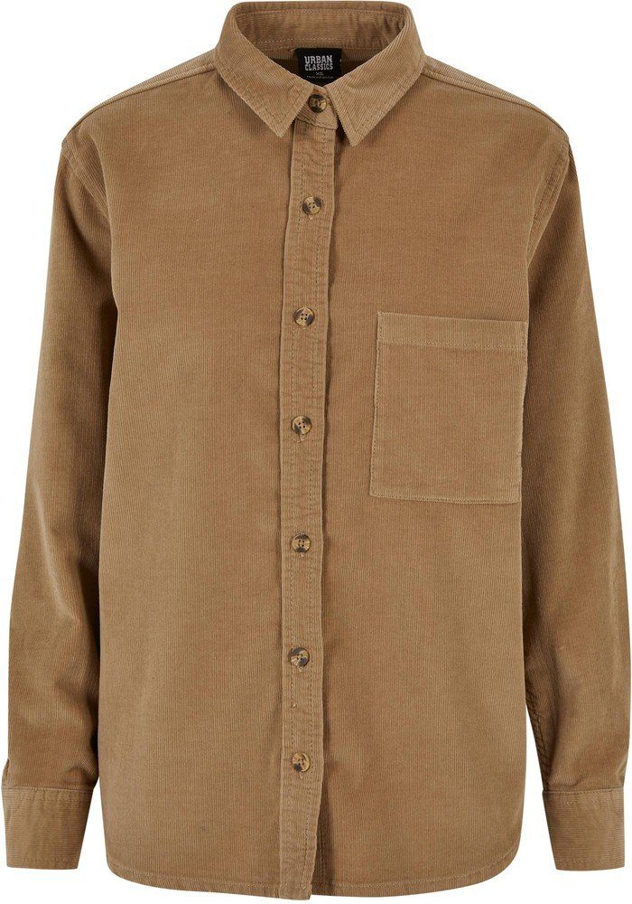 URBAN CLASSICS T-Shirt Ladies Corduroy Oversized Shirt
