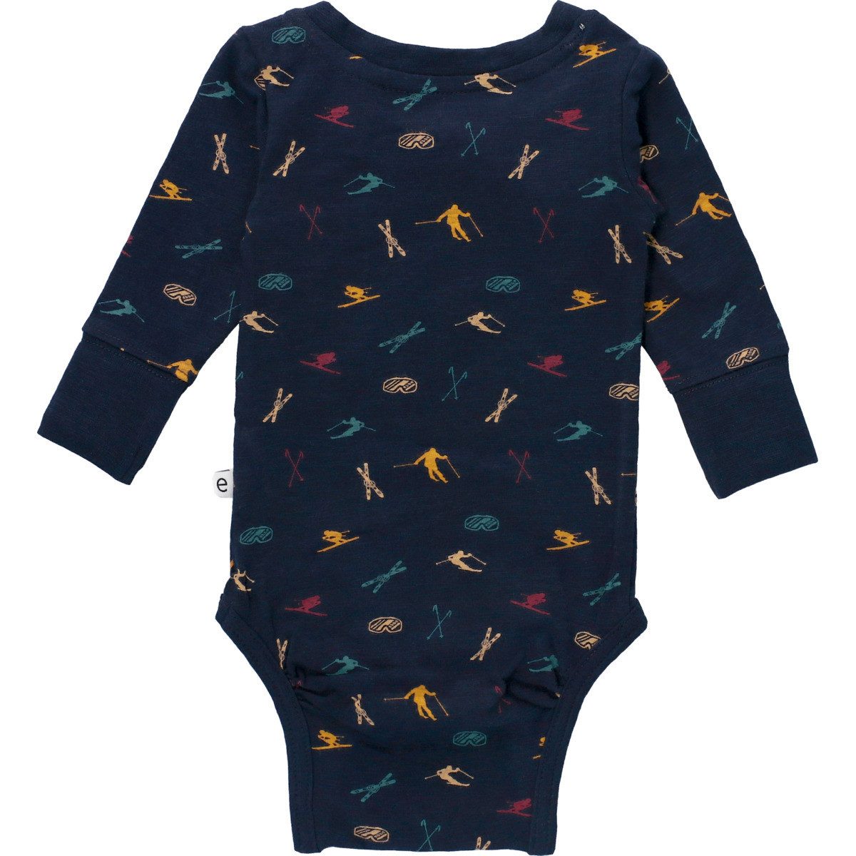 ebbe kids Langarmbody Skier Unisex Kinder (1-tlg) Langarm Einteiler, Body, Longsleeve-Body, Bodysuit, Stretchbody
