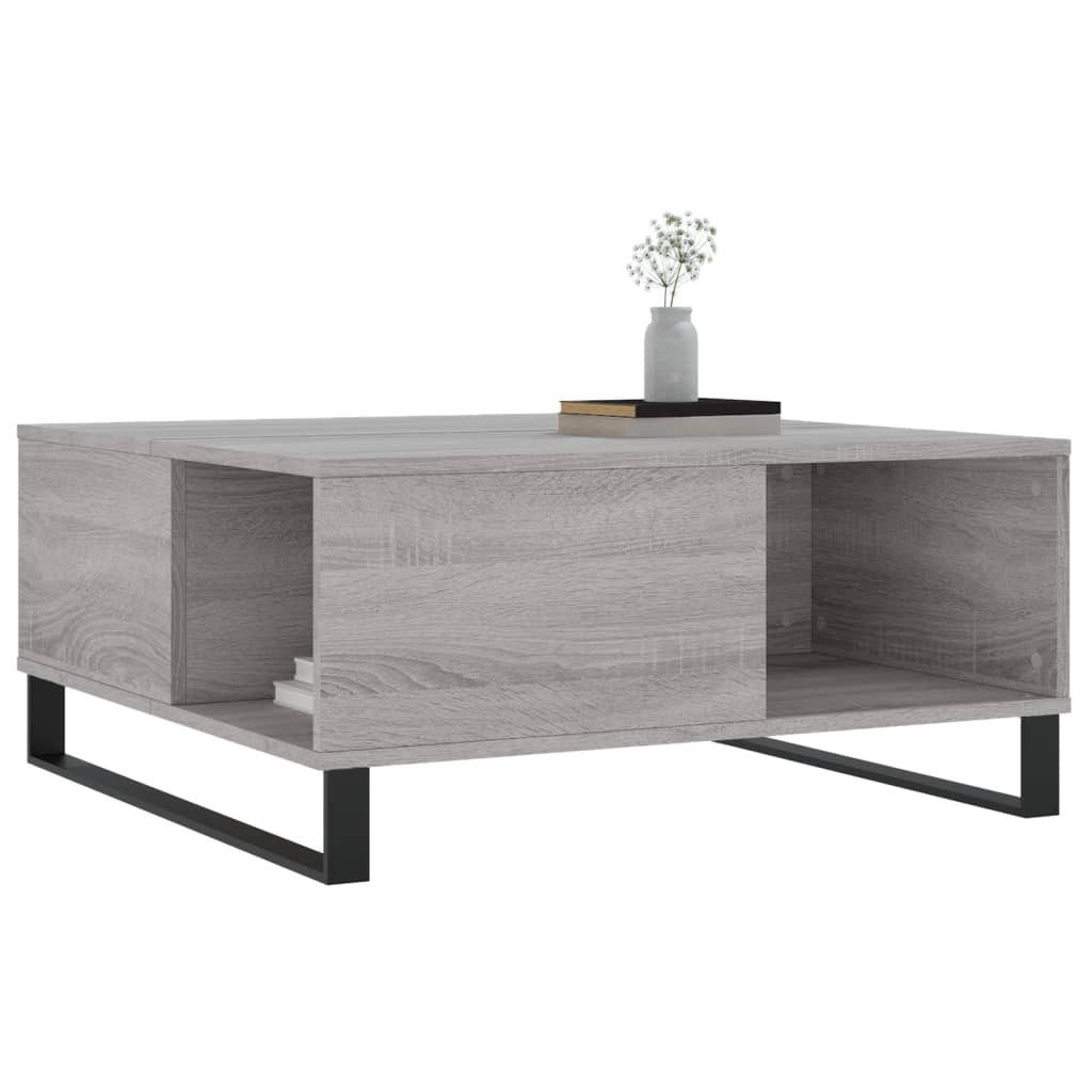 vidaXL Couchtisch Couchtisch Grau Sonoma 80x80x36,5 günstig online kaufen