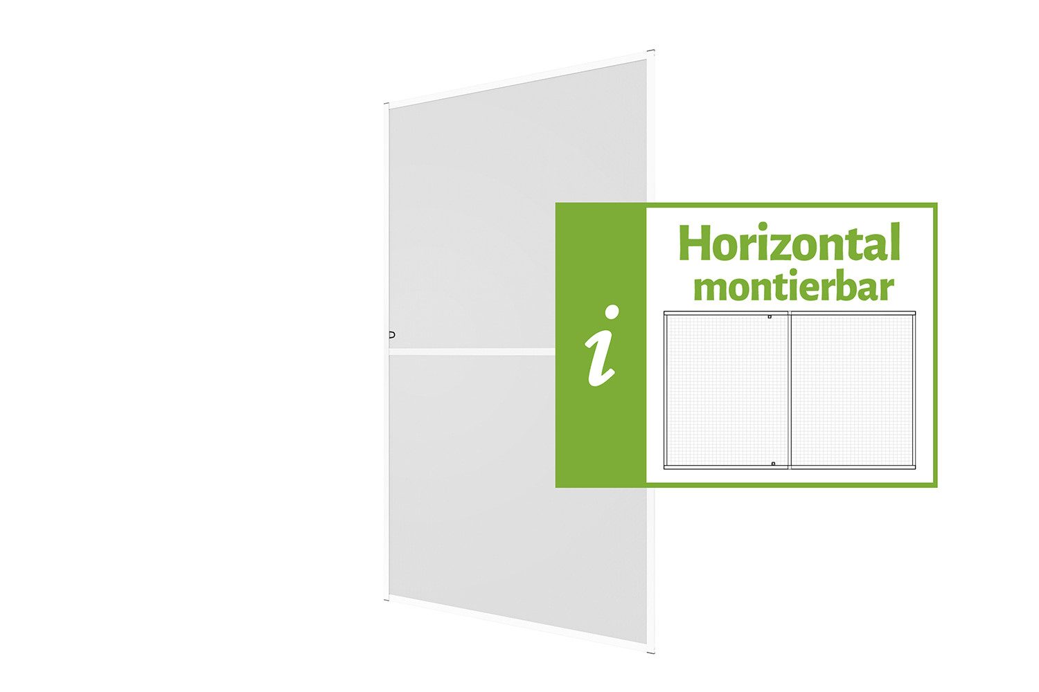 empasa Insektenschutz-Fensterrahmen "MASTER SLIM XL", XXL Insektenschutz Fliegengitter Fenster MASTER SLIM XL 130x220 Alu