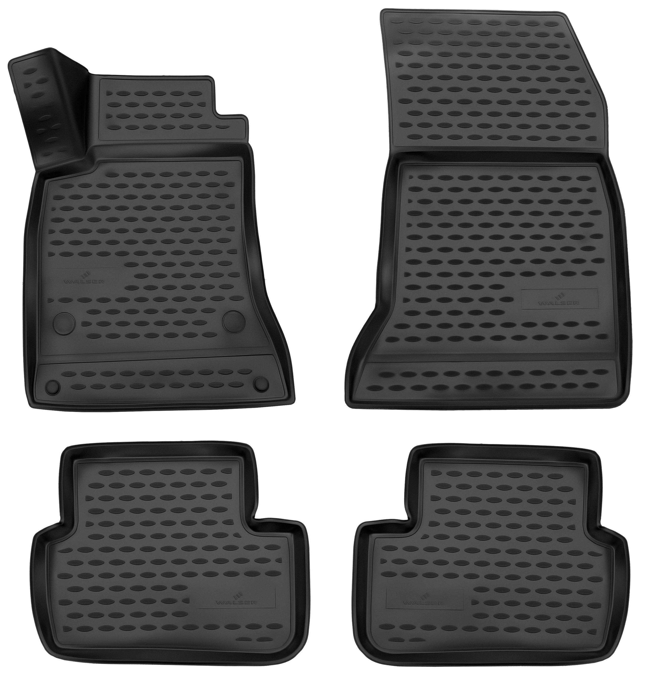 WALSER Kofferraumwanne Automatte Passform XTR (4 St), für MERCEDES-BENZ B-KLASSE Sports Tourer (W246, W242) MERCEDES-BENZ B-KLASSE Sports Tourer (W246, W242) 10/2011-12/2018
