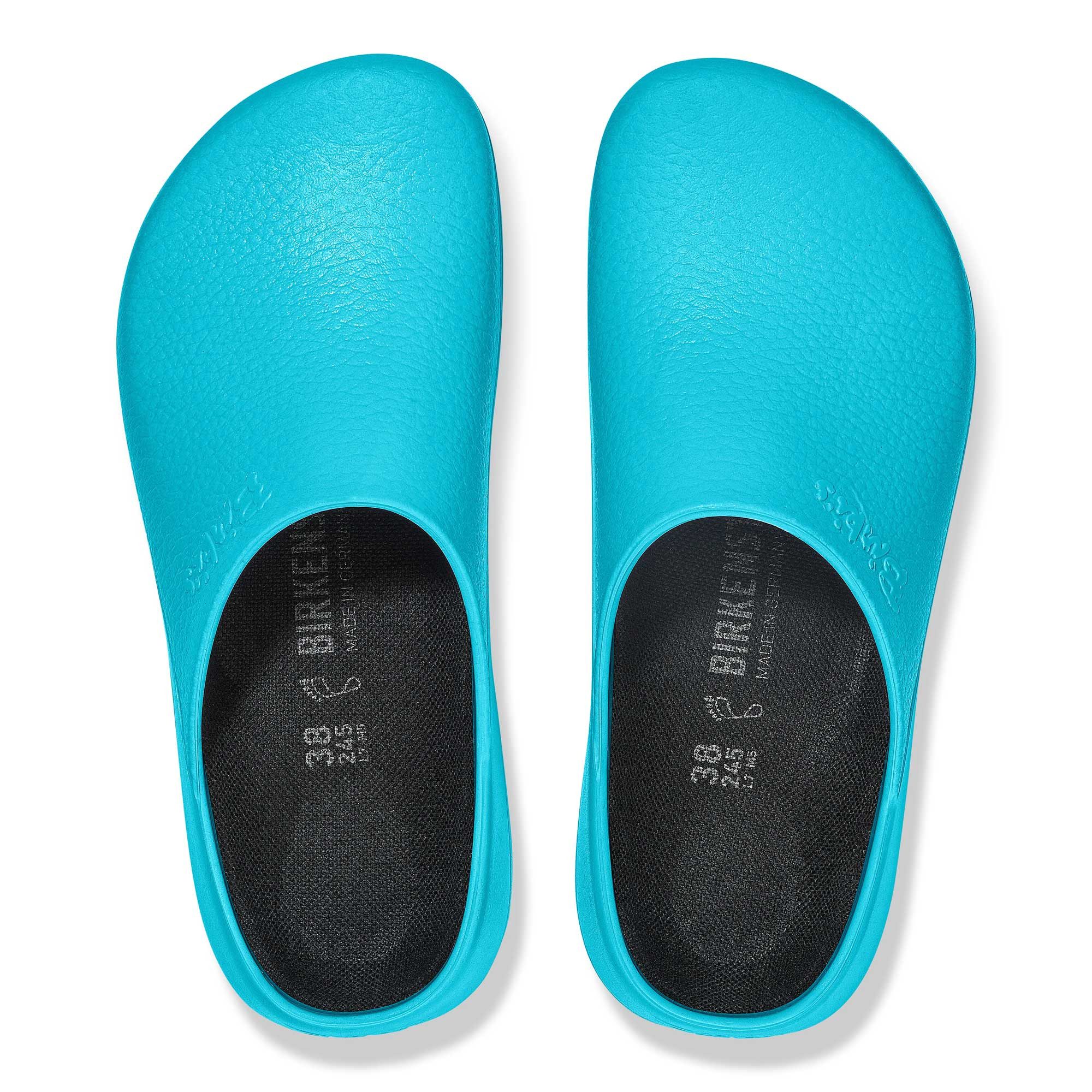 Birkenstock Berufsschuhe Damen & Herren - Einlagengeeignet - Super Birki Fusion Clog Auswechselbares Kork-Latex-Fußbett waschbar bis 30°C - Clog bis 80°C