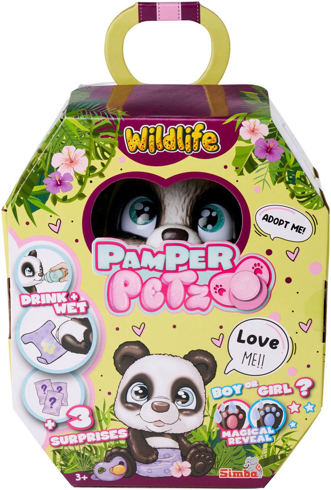 SIMBA Spielfigur Pamper Petz Panda