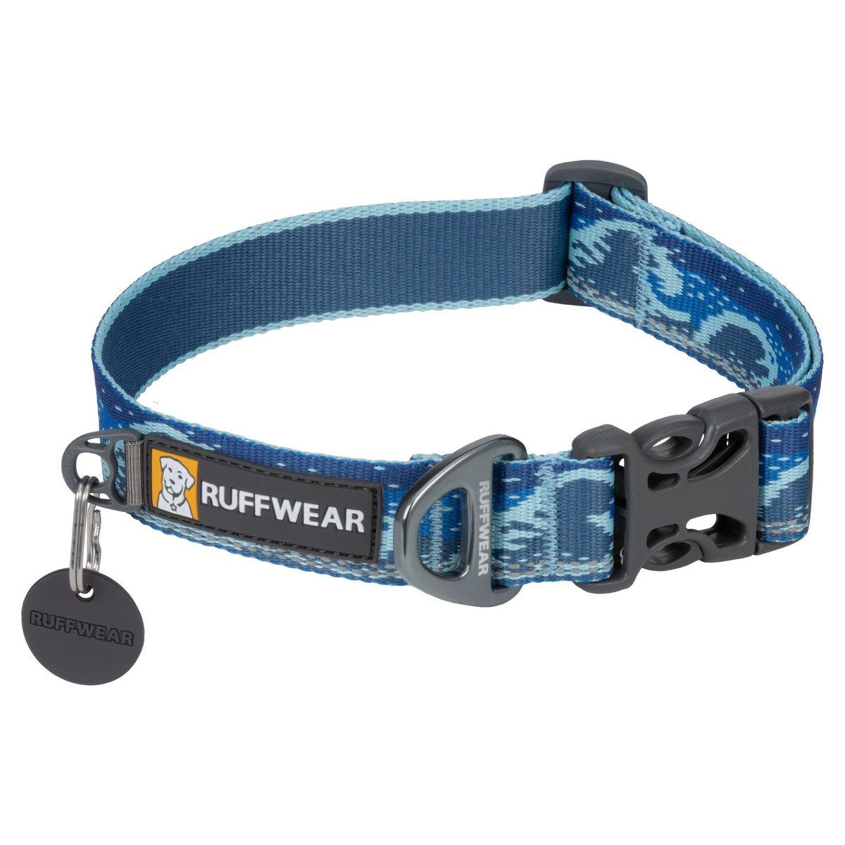 Ruffwear Hunde-Halsband Hundehalsband Crag Collar Midnight Wave