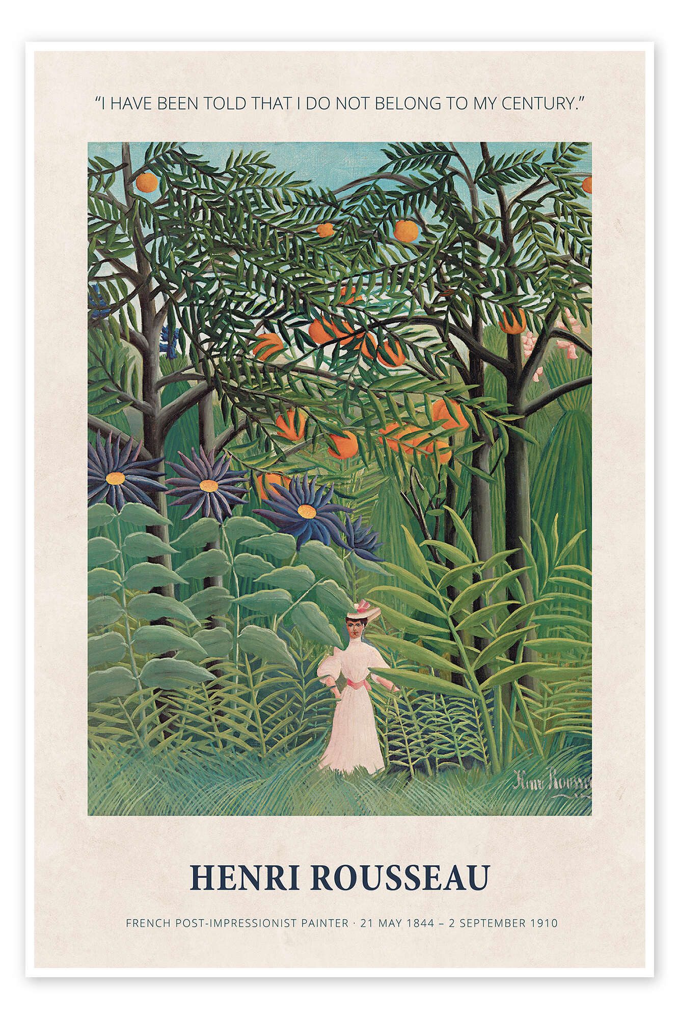 Posterlounge Poster Henri Rousseau, I Do günstig online kaufen