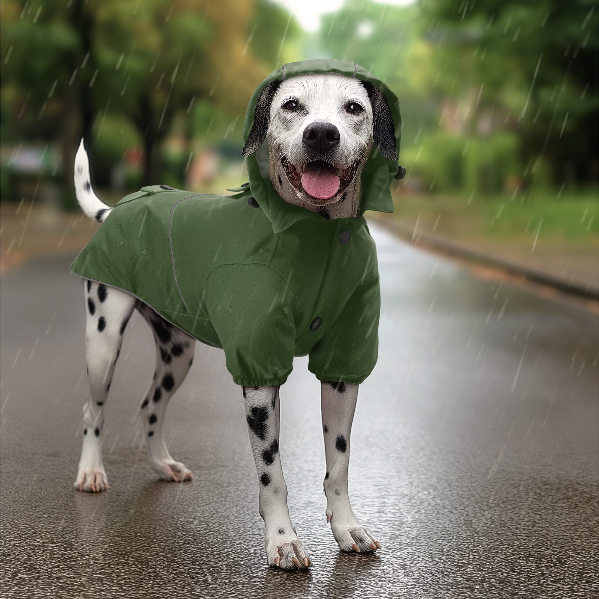 Hunderegenmantel Regenmantel Regenjacke für Hunde - Regenmantel Hund wasserdicht