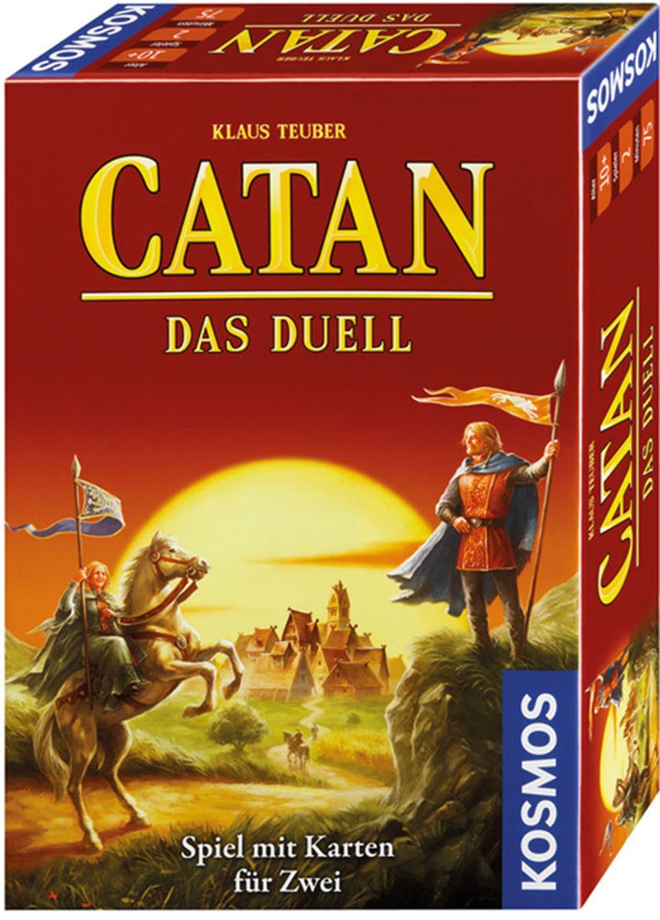 Kosmos Spiel, Strategiespiel Catan - Das Duell, Made in Germany