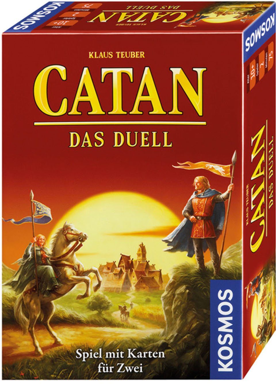 Kosmos Spiel Catan - Das Duell, Strategiespiel, Made in Germany