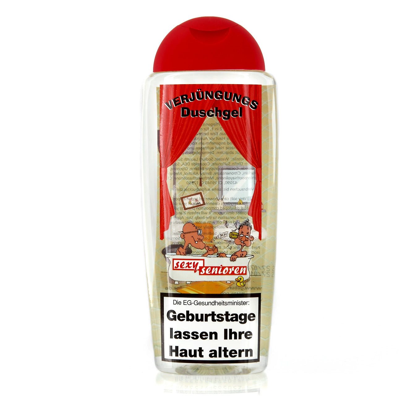Herz & Heim Duschgel als lustiges Geschenk zum Geburtstag "Verjüngungsduschgel"