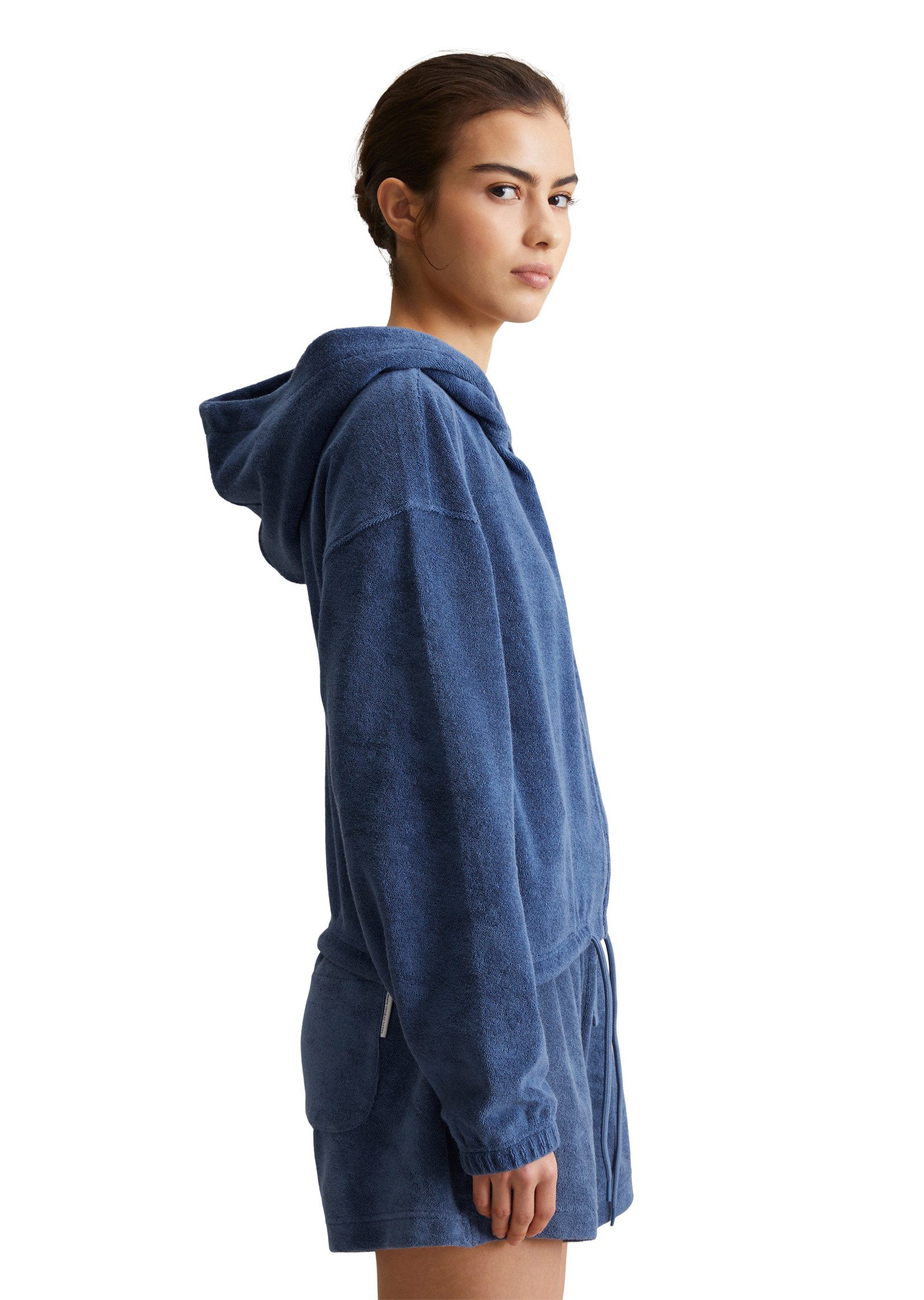 Marc O'Polo DENIM Sweatjacke aus Organic Cotton günstig online kaufen