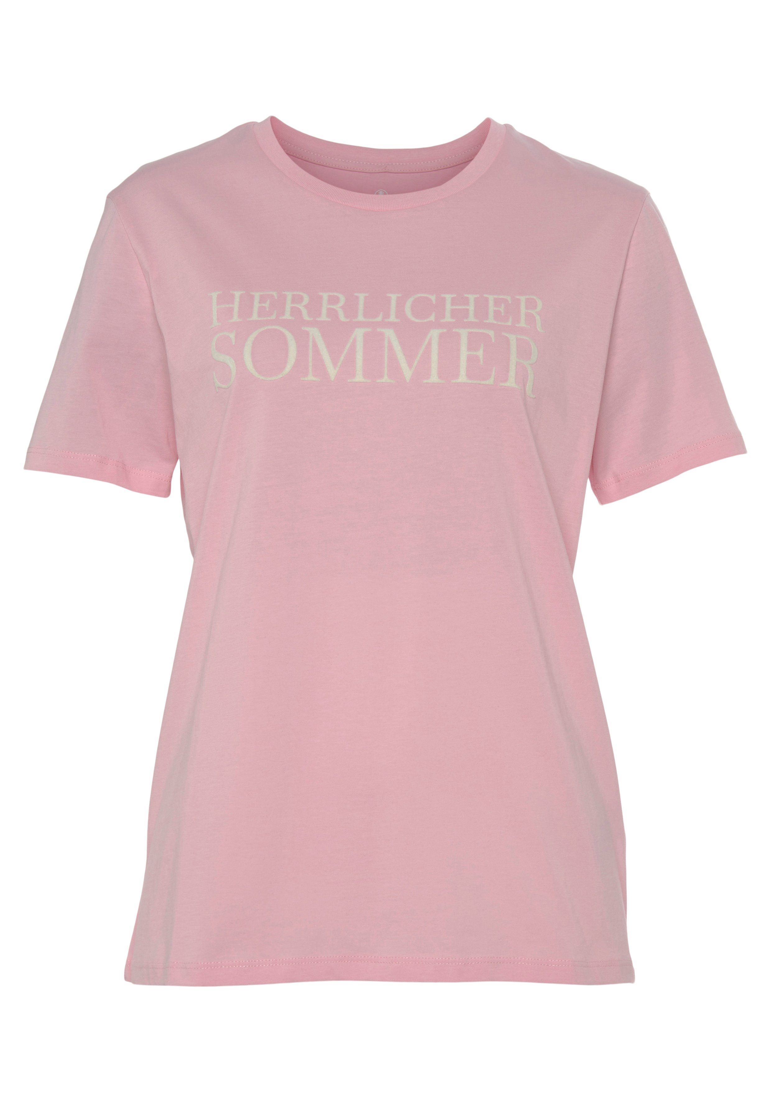 Herrlicher T-Shirt CAMBER rosa | T-Shirts