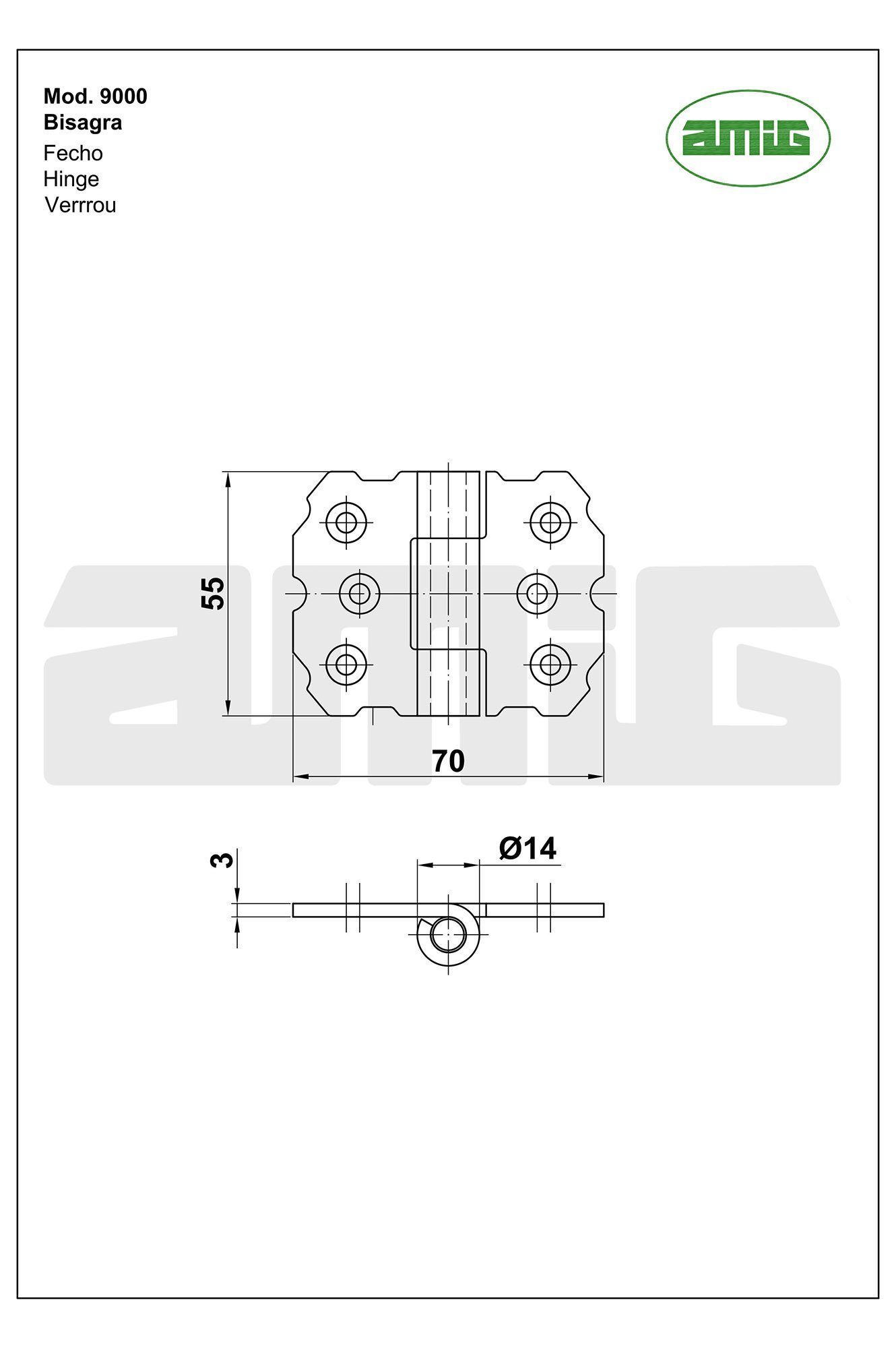AMIG Möbelbeschlag Scharniere Alte Beschläge restaurierungsshop Möbelbänder symmetrisch (1 St)