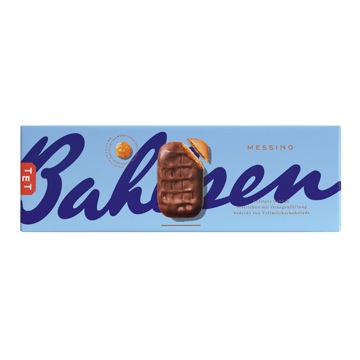 LEIBNIZ Kekse, Bahlsen Messino Orange Vollmilch Sorgt für eine fruchtige Auszeit 125g