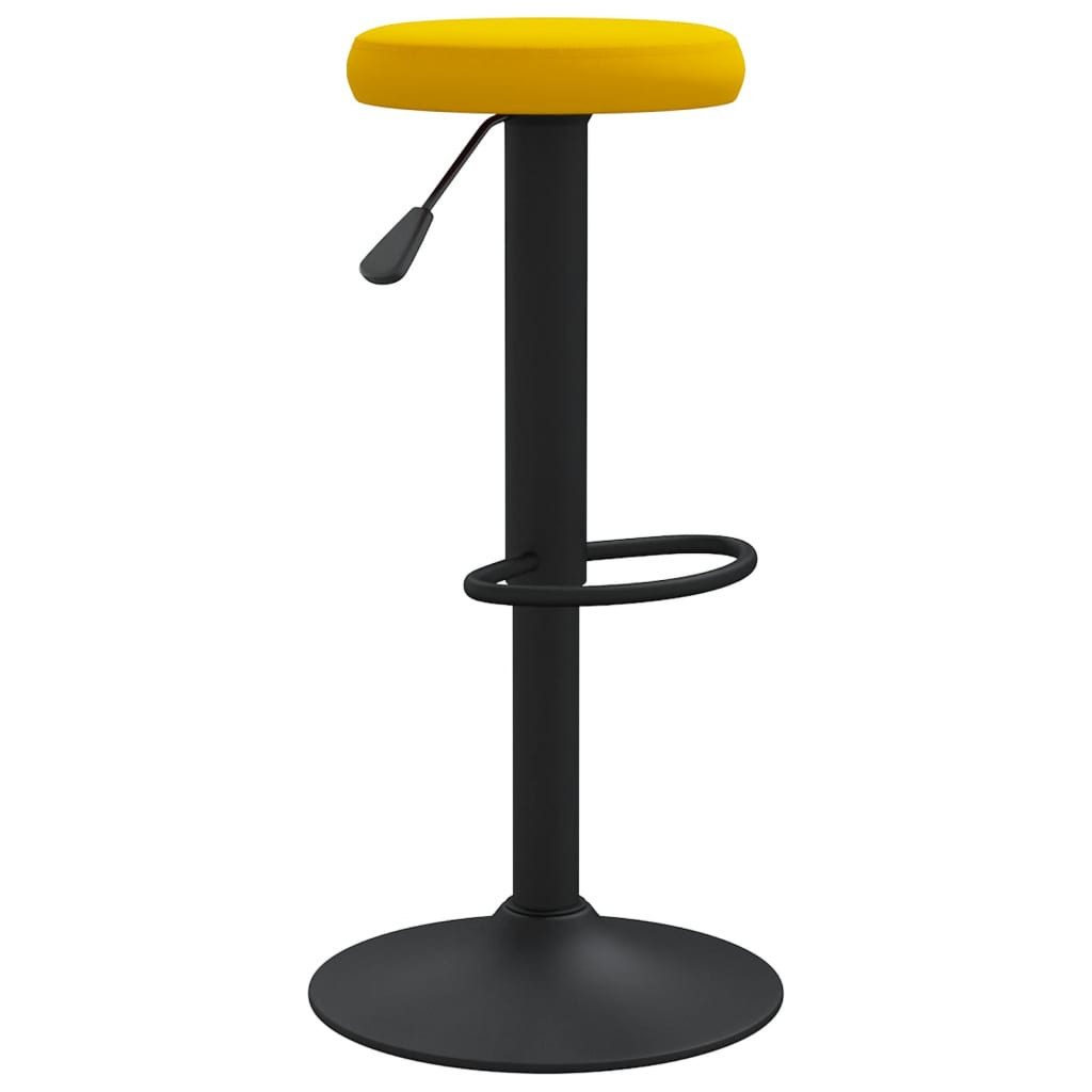 vidaXL Barhocker Barhocker 2 Stk. Senfgelb günstig online kaufen