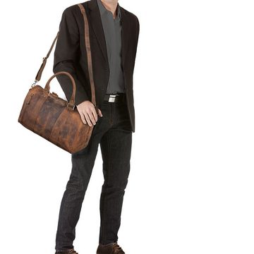 STILORD Weekender "Keanu" Weekender Leder Vintage