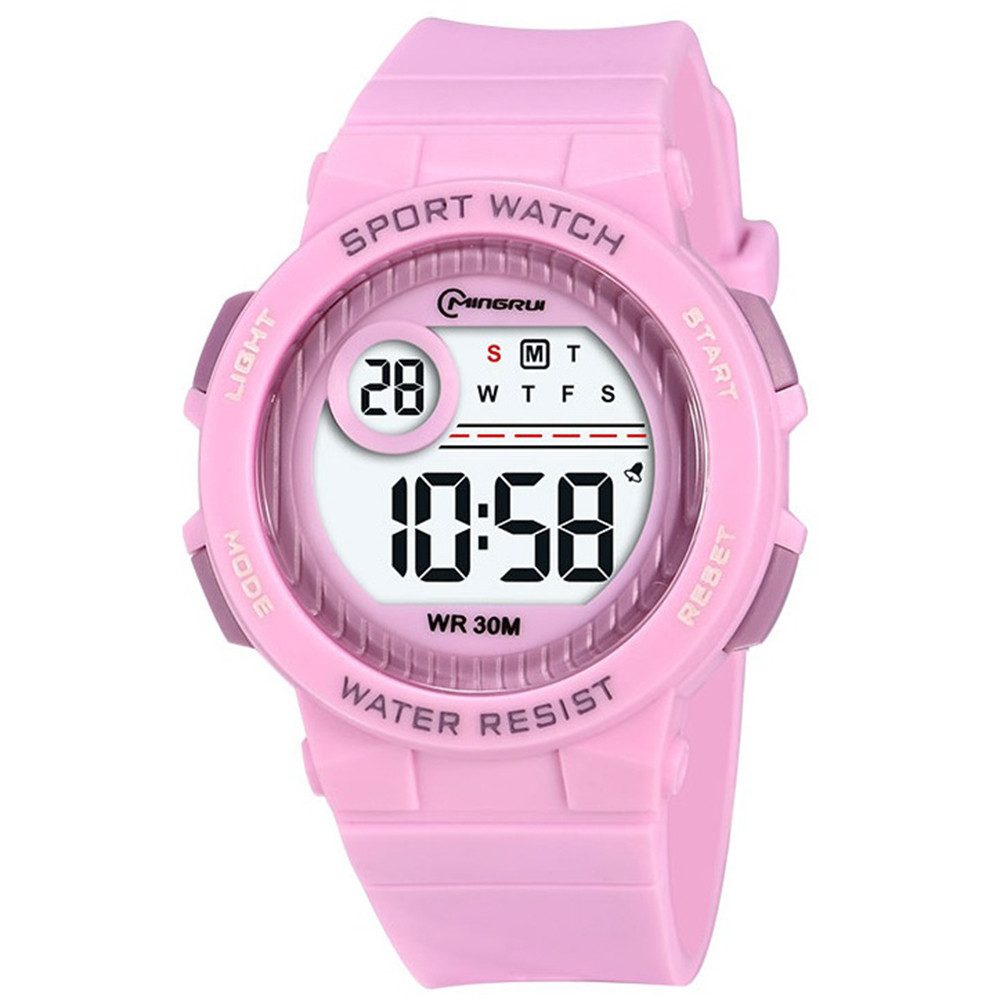 Digitaluhr Digital Armbanduhr für Jugendliche Jungen Mädchen Silikonuhr