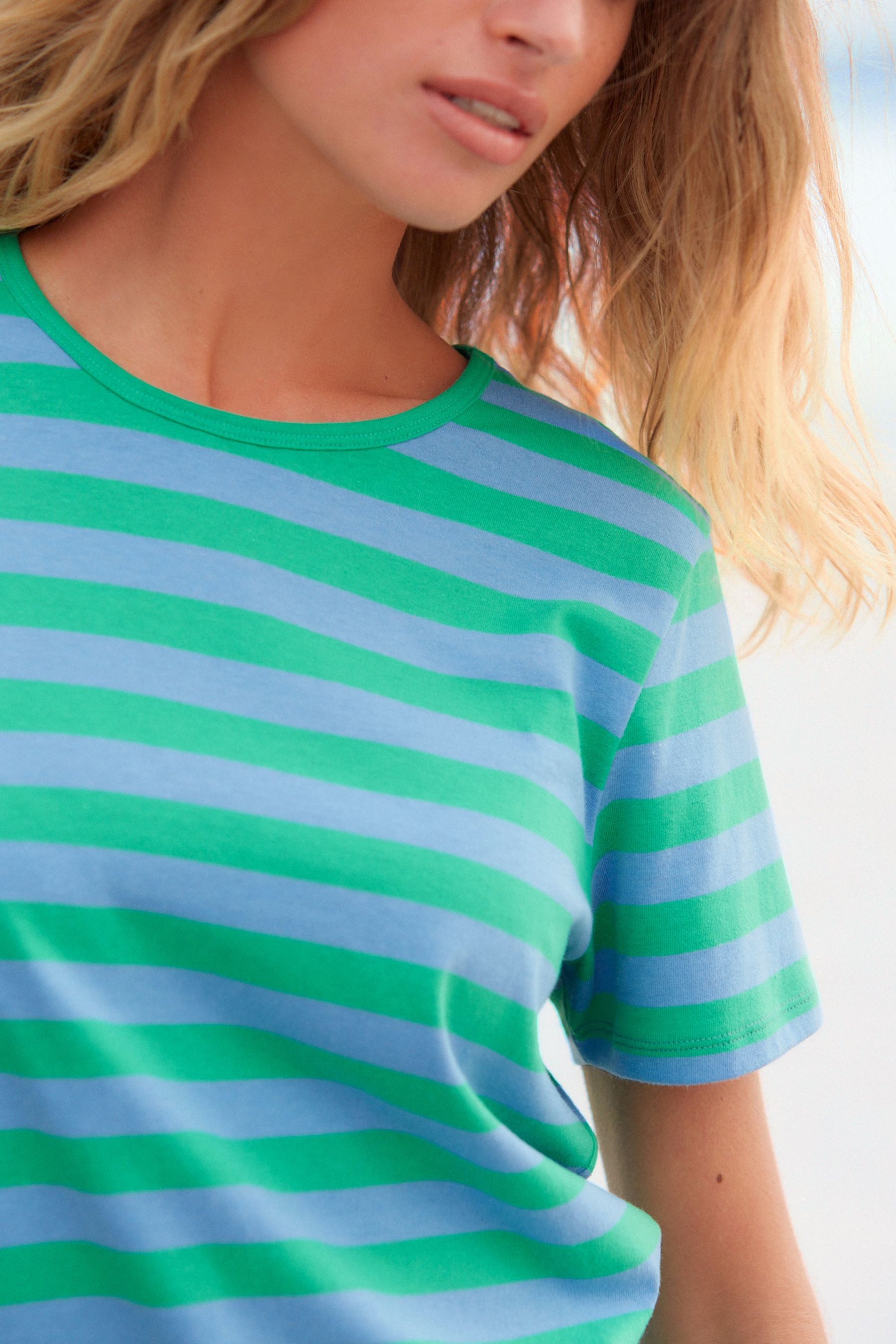 Next T-Shirt Everyday Kurzarm-T-Shirt mit Rundhalsausschnitt (1-tlg)