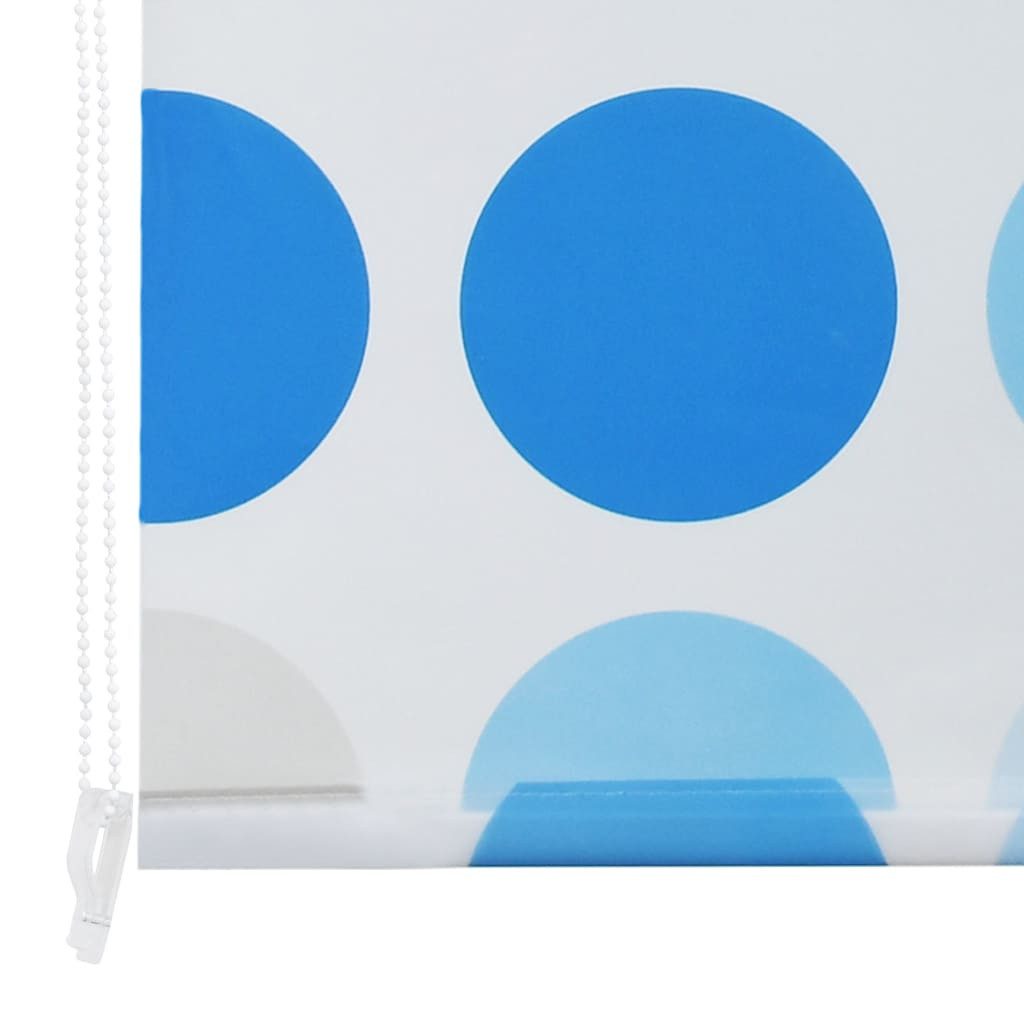 vidaXL, Duschrollo 100 x 240 cm Kreismuster