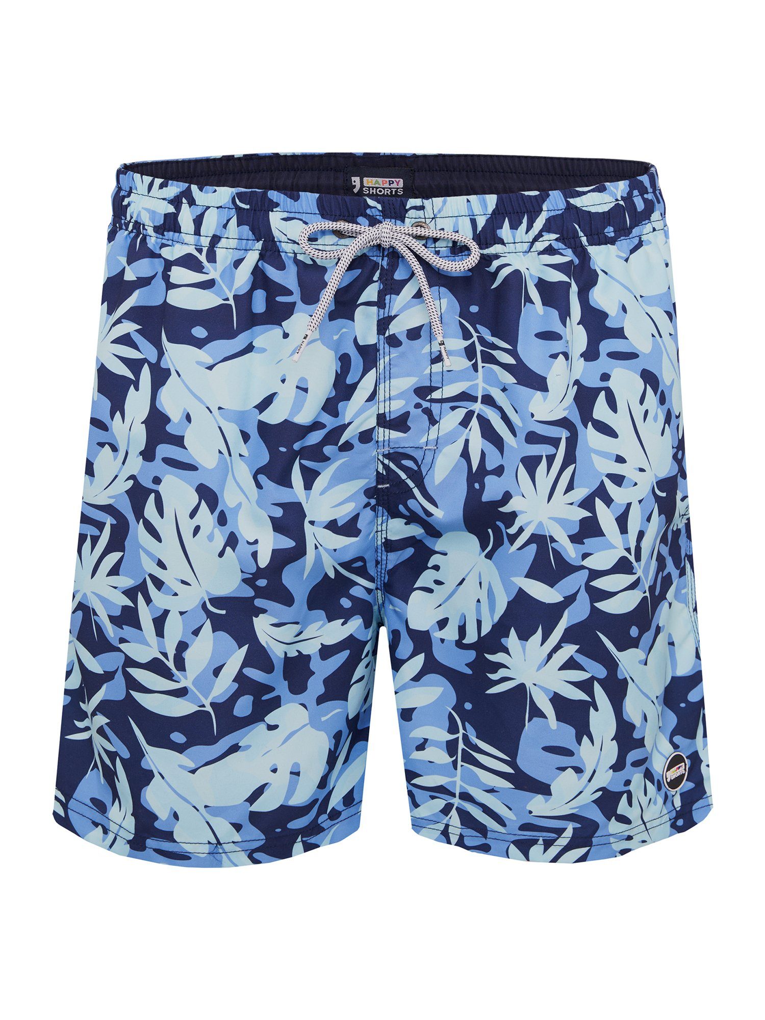 HAPPY SHORTS Badeshorts Classic (1-St) Leaves