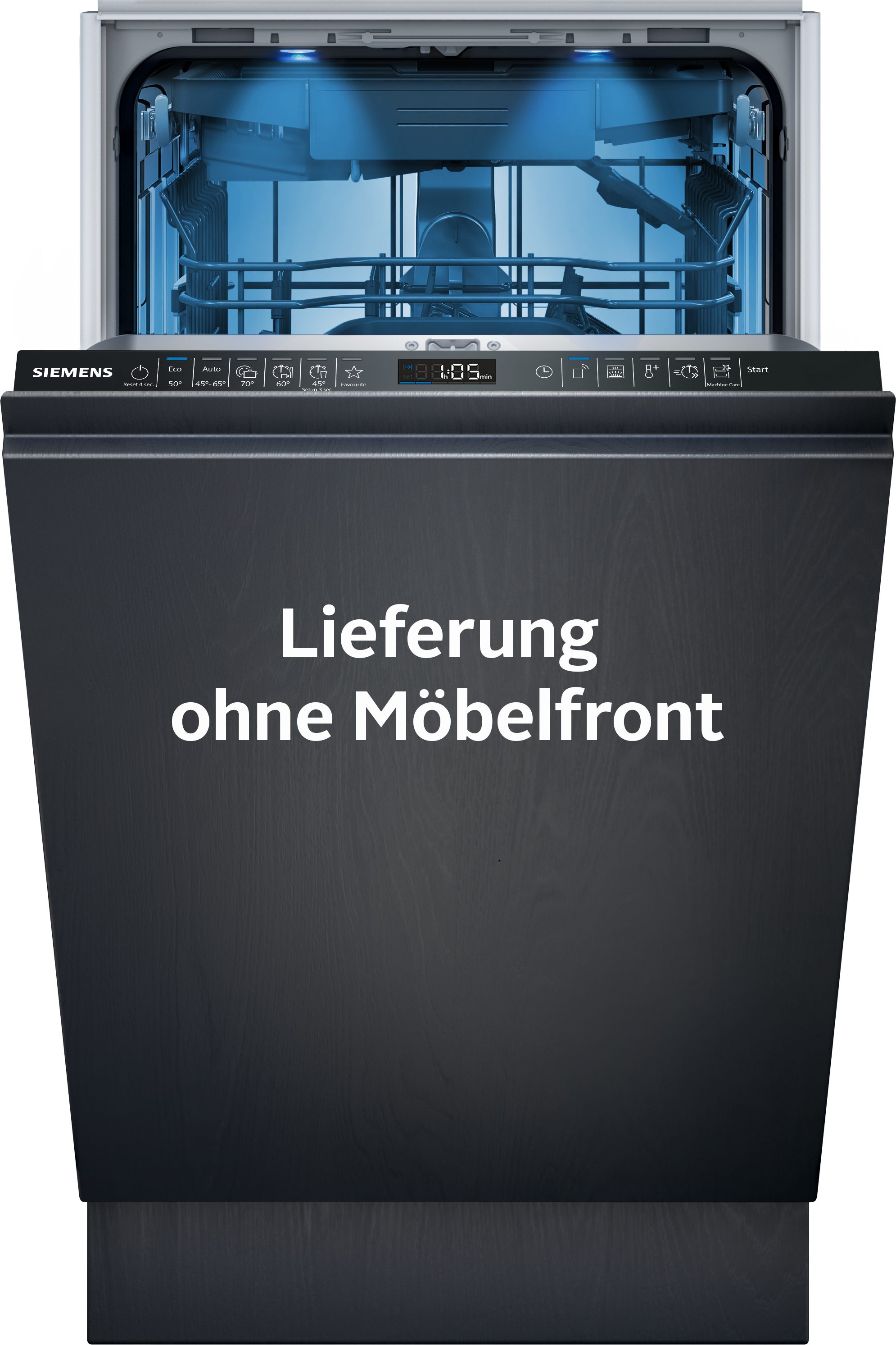 SIEMENS vollintegrierbarer Geschirrspüler iQ500 SR65EX09ME, 10 Maßgedecke