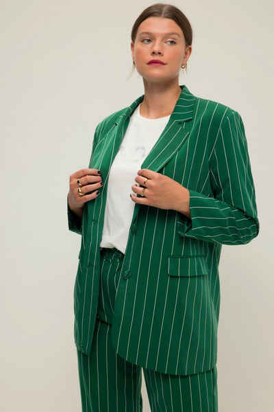 Studio Untold Blusenblazer Oversized-Blazer Revers Langarm