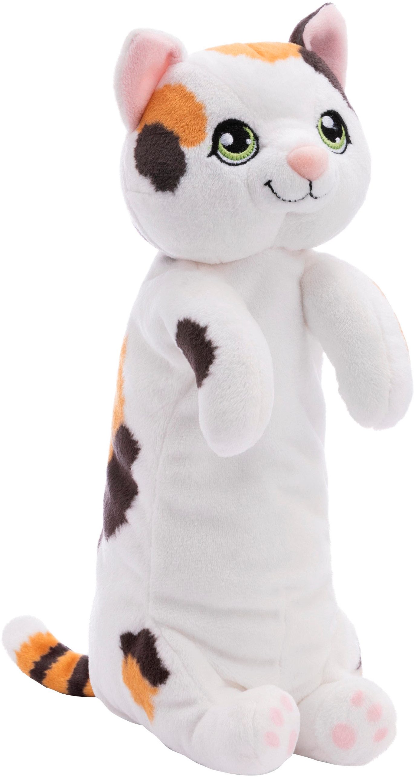 Nici Пеналы Pouchimals, Katze Glückskatze, 12x12x25 cm