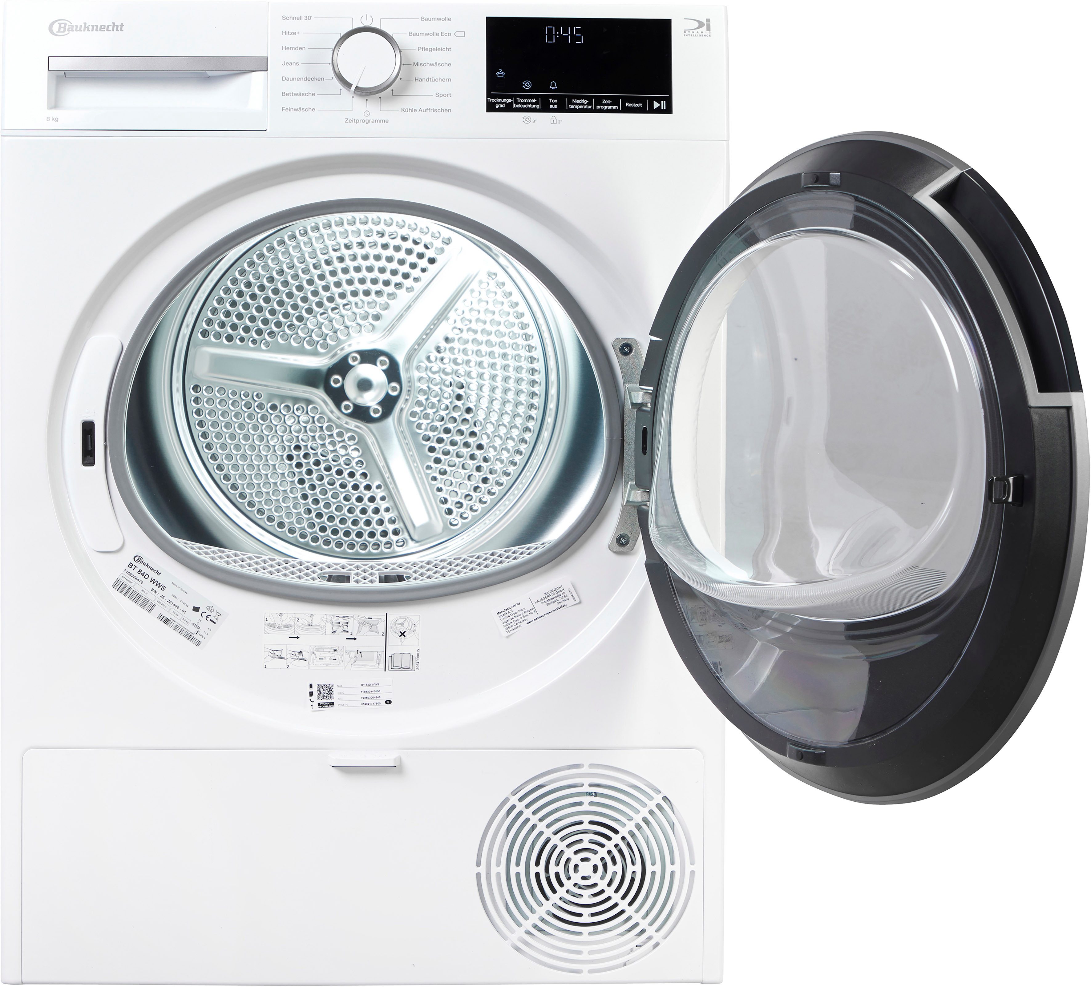 BAUKNECHT Wärmepumpentrockner BT 84D WWS