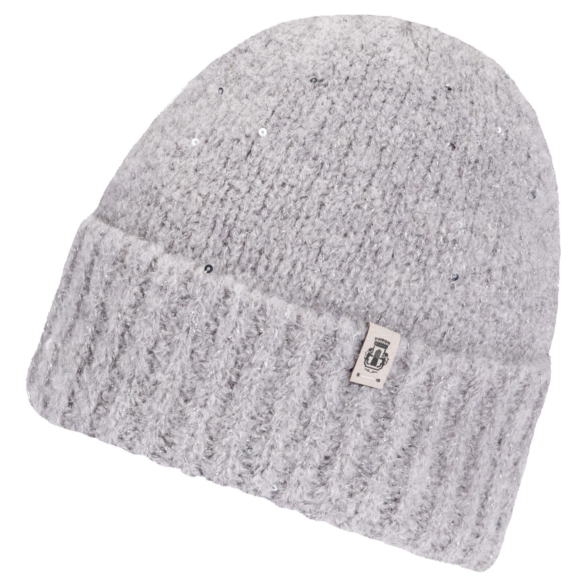 Roeckl Strickmütze WINTER SPARKLE MÜTZE Strickmütze mit dezenten Pailletten