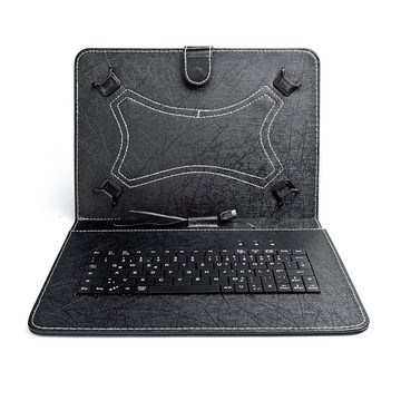 Acepad Tablet-Tastatur (USB-C Tastatur-Tasche für alle 9-10" (10.1) Tablets DE QWERTZ)