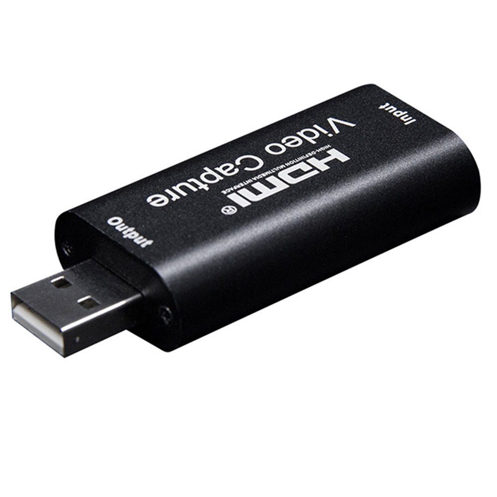 Bolwins L18C 4K Game Video Capture Card HDMI zu USB Recorder Live Video Stream USB-Recorder (Plug & Play Aufnahme ohne Treiber Geringe Latenz Full HD Aufnahme)