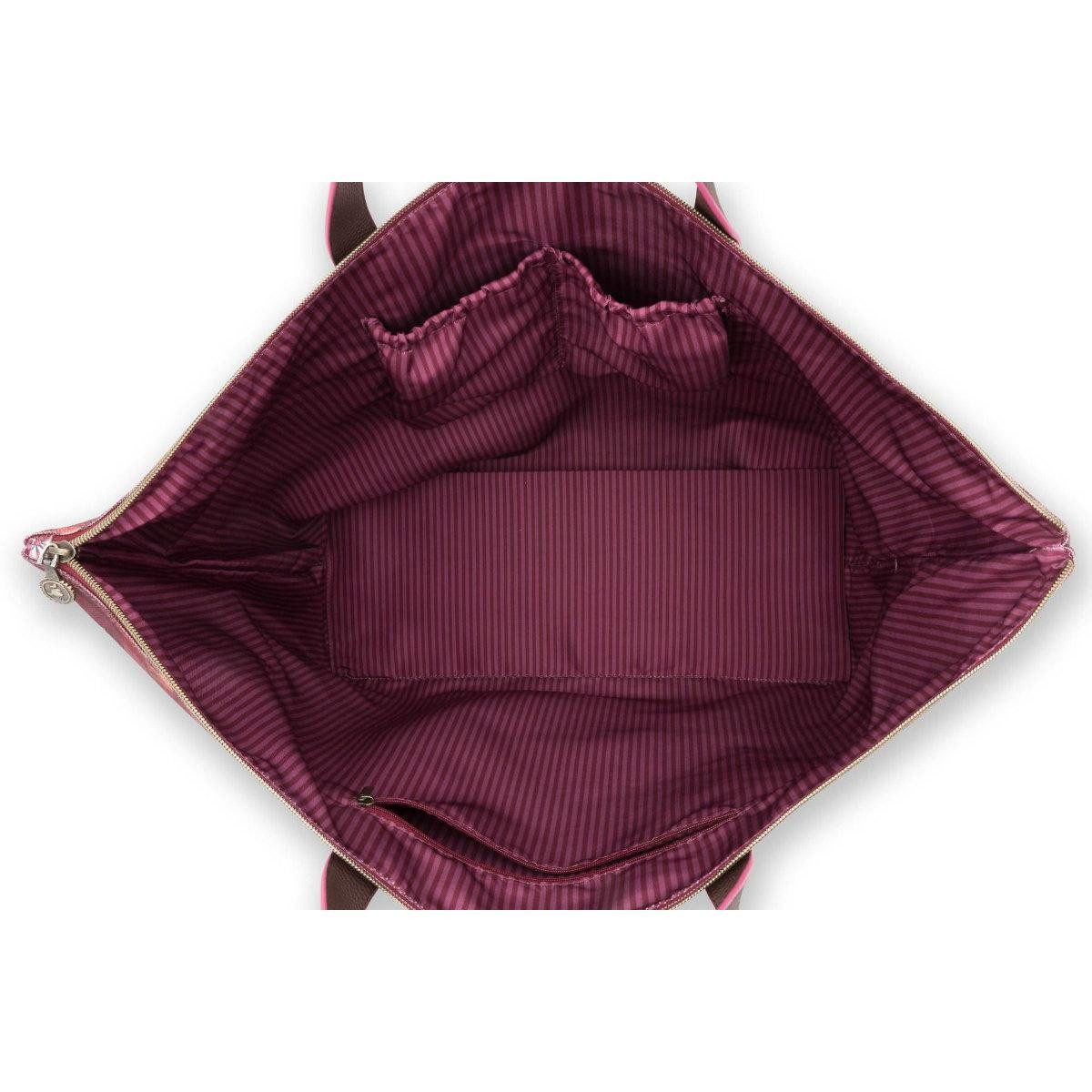 PiP Studio Reisetasche Tragetasche Tilda Flores Felices Red
