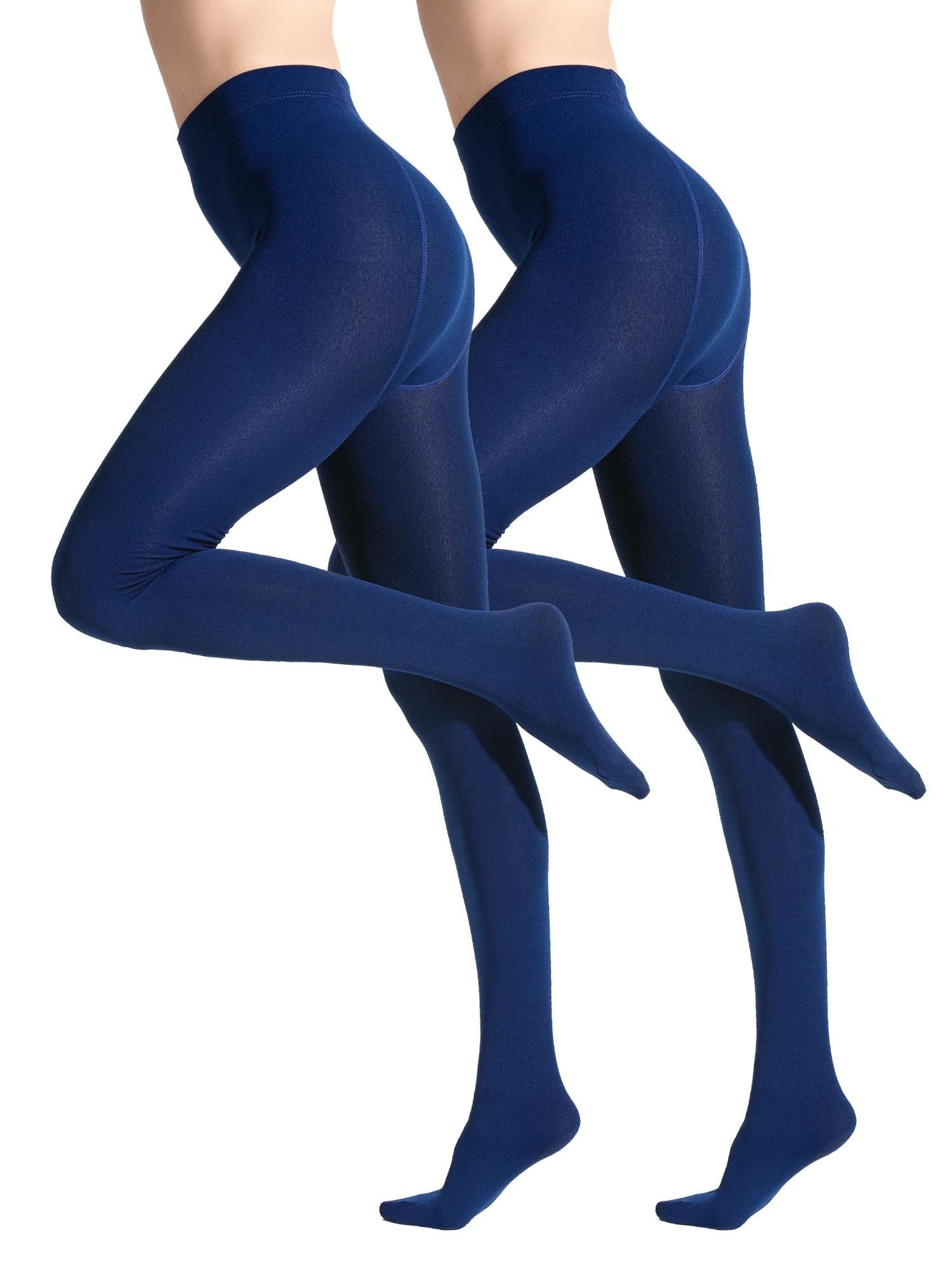 Yenita® Thermostrumpfhose Strumpfhose gefüttert Thermal (2 St) mit wärmenden Innenfleece