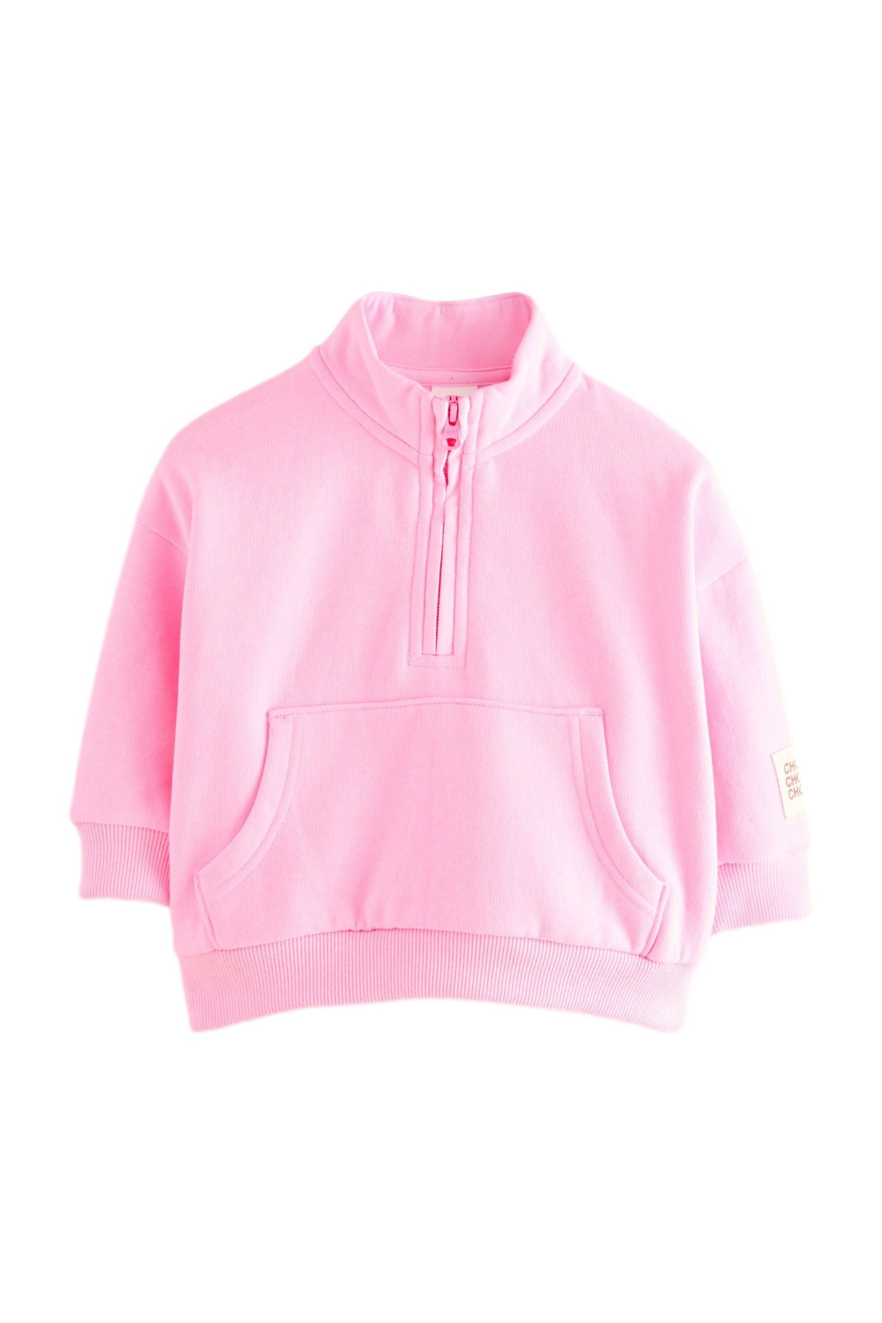 Next Sweatshirt Sweatshirt mit halblangem Reißverschluss (1-tlg)