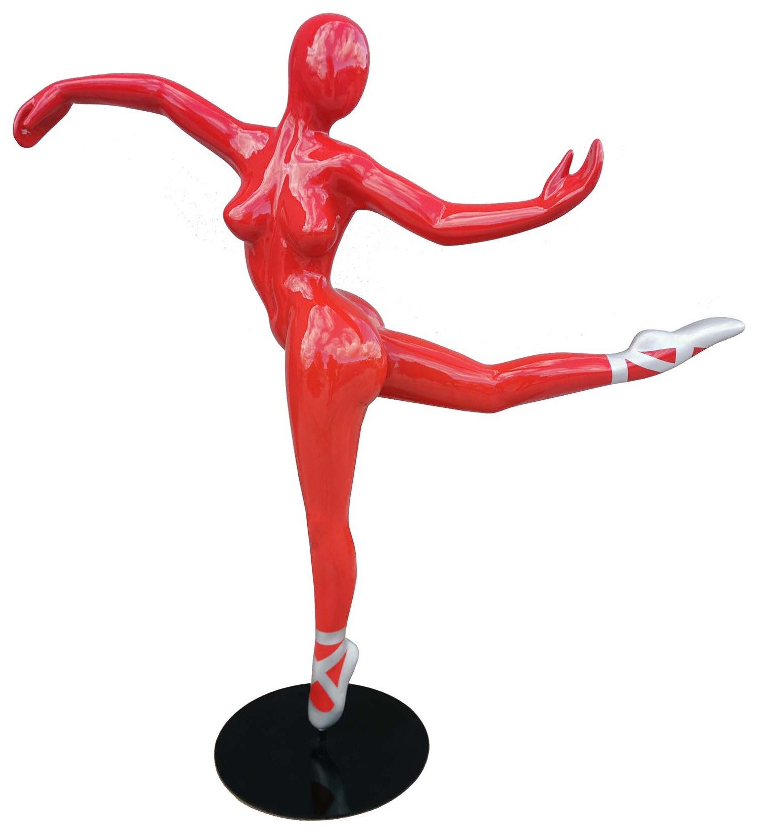 Xlmoebel Dekofigur Design Figuren Moderne Abstrakte Skulptur Ballerina sofort lieferbar, Made in Europa