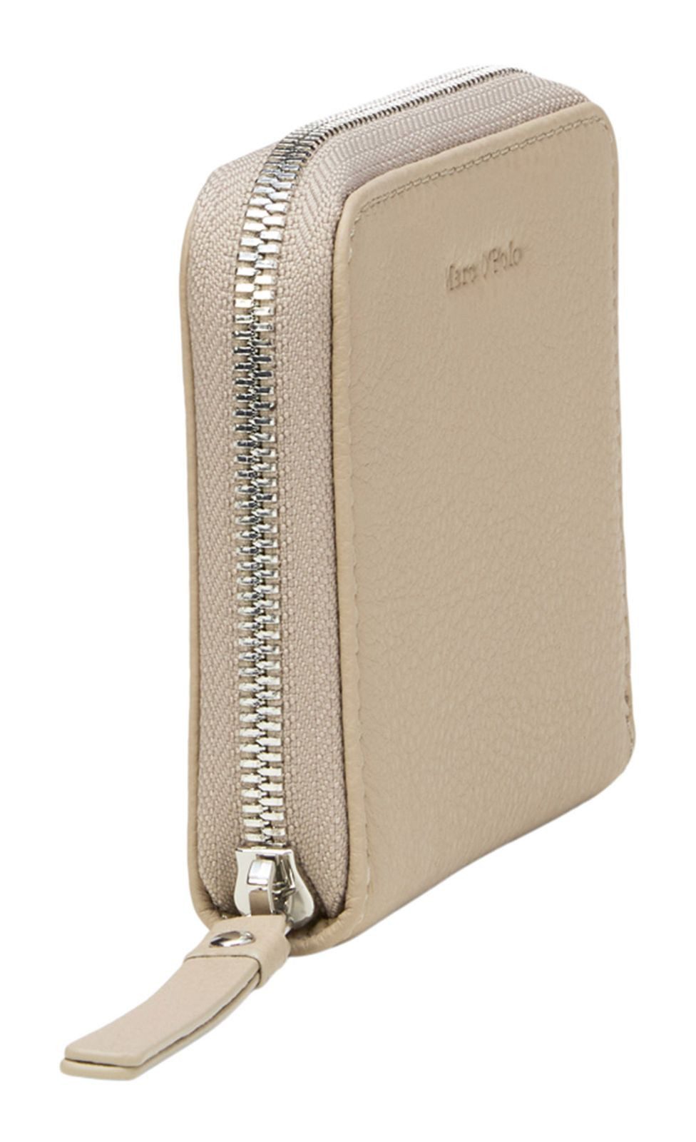 Marc O'Polo Geldbörse Zip Wallet, aus echtem Rindsleder