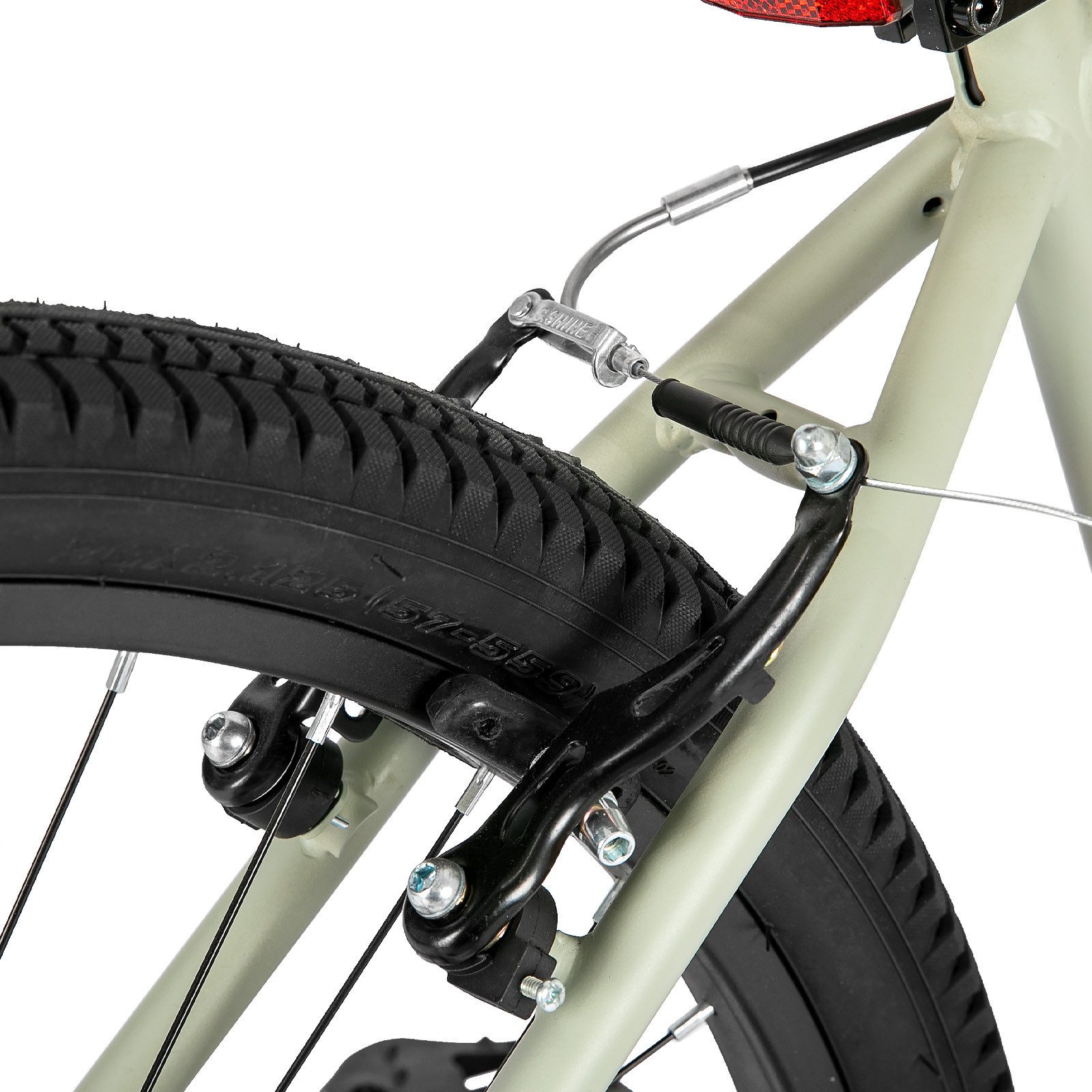HILAND Redeem 2.0 24/26 inch children's bicycle for boys aged 7-10 years, children's BMX, 1 speed, with a 36T chainring, an 18T freewheel, freestyle, 2 steel pegs