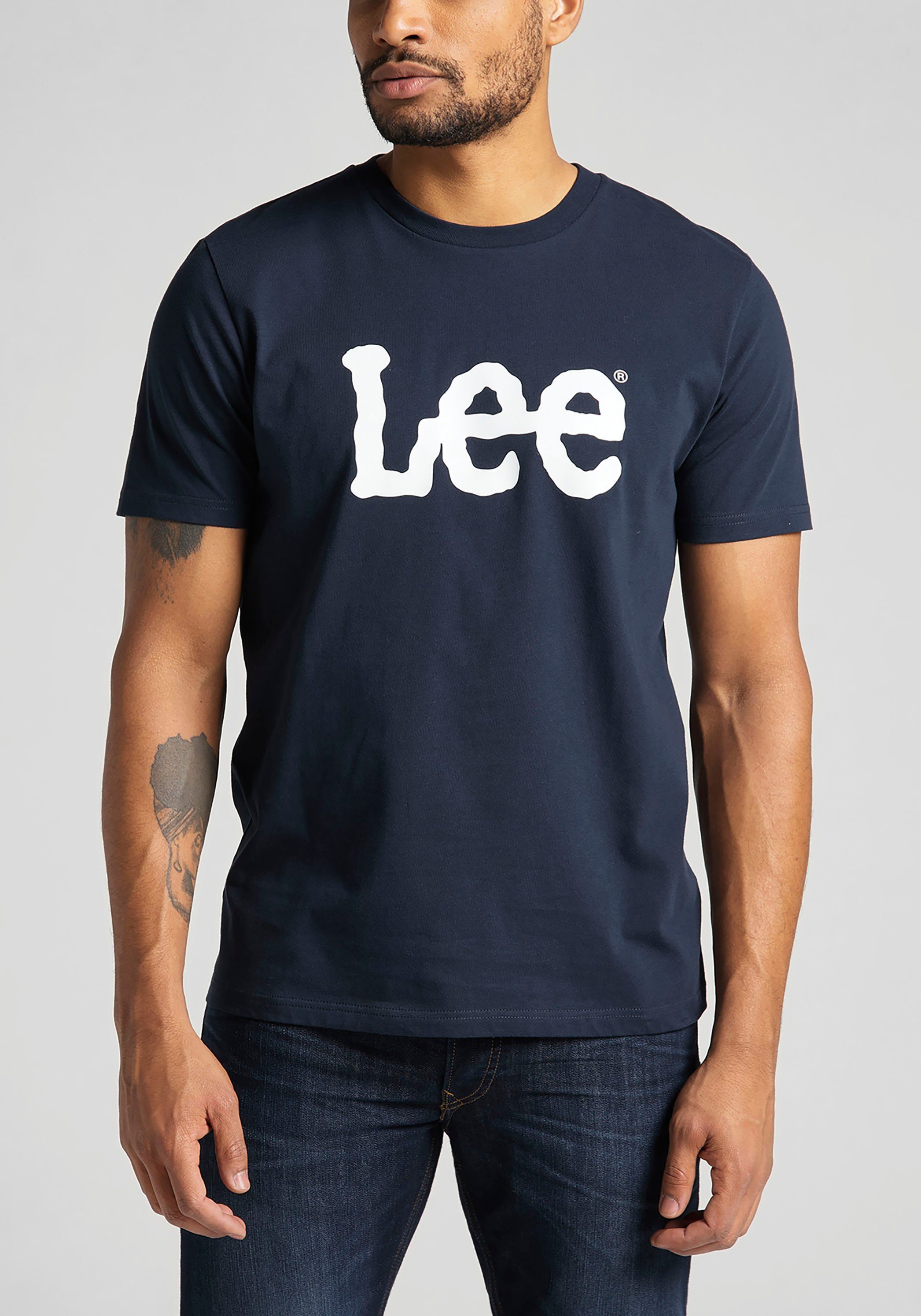 Lee® T-Shirt Wobbly LOGO TEE