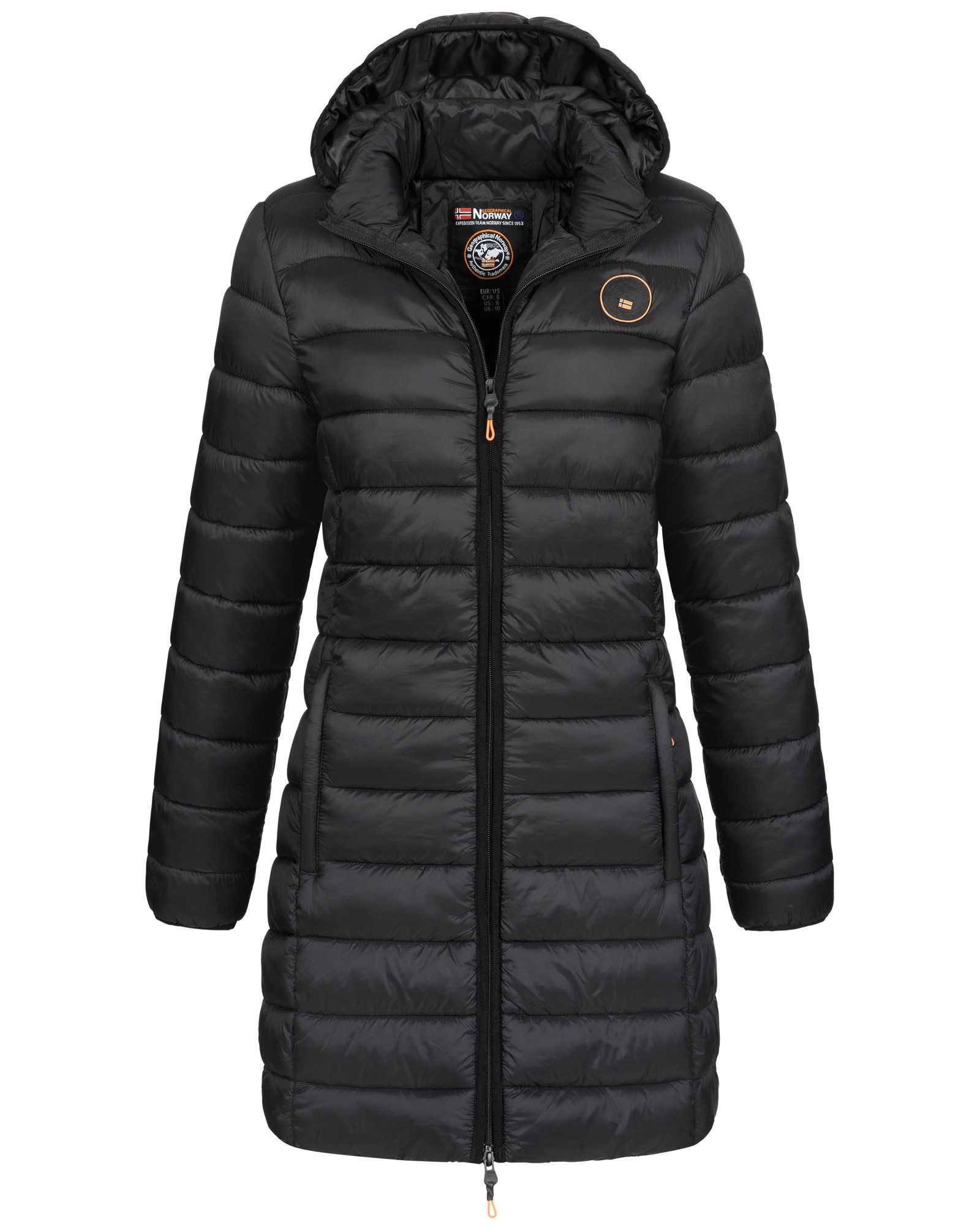 Geographical Norway Steppmantel Winterjacke Damen Steppjacke Parka Lange St günstig online kaufen
