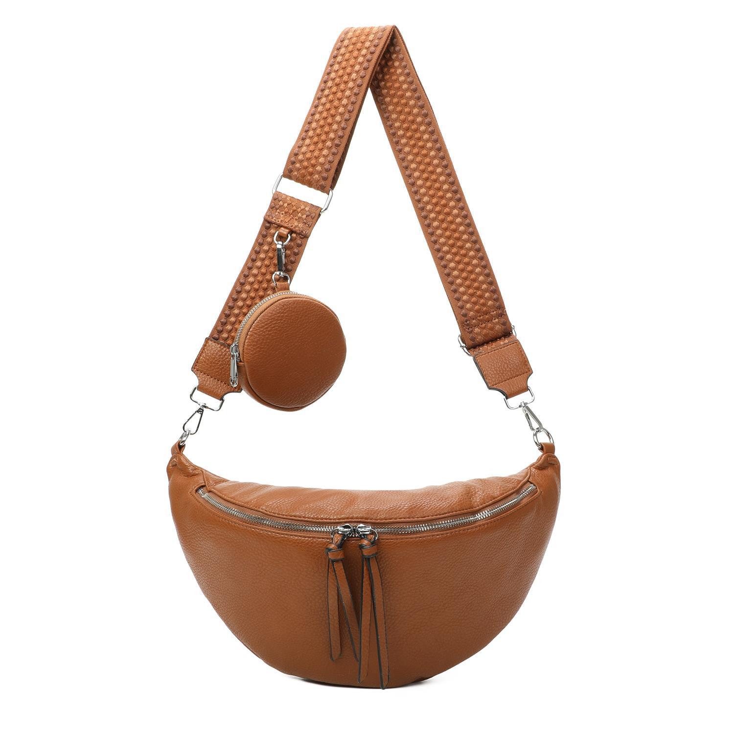 Schultertasche Damen XXL Tasche CrossBody Body Bag Brusttasche