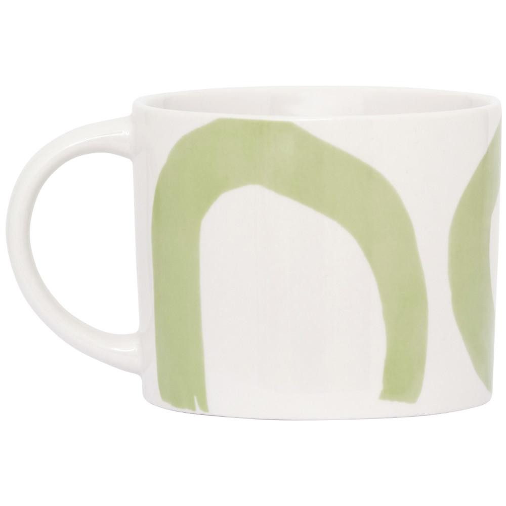 Urban Nature Culture Tasse Becher mit Henkel Tazza Pale Green (14,5x10,5x8,5cm)