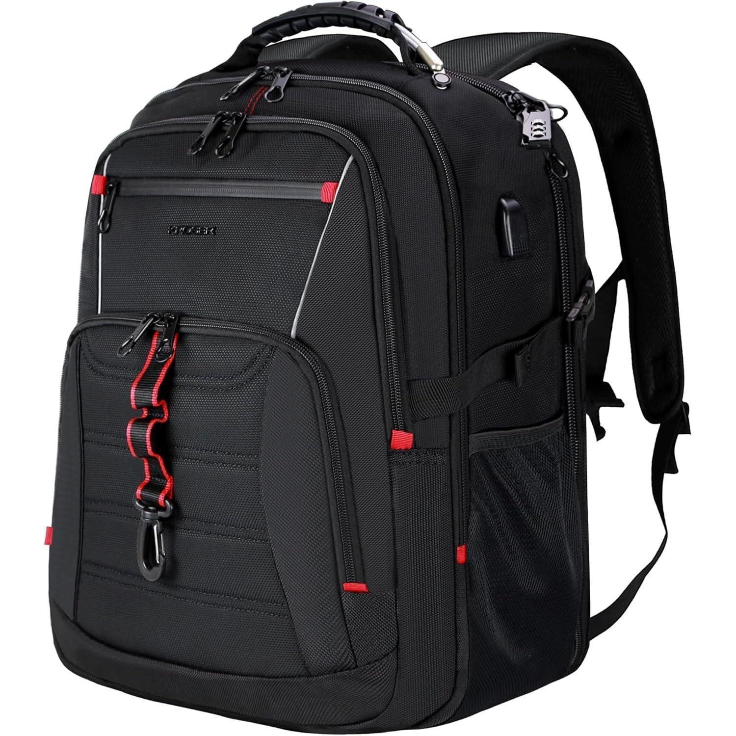 LuxusKollektion Notebook-Rucksack Laptop Rucksack Herren 17.3 Zoll Reiseruc günstig online kaufen